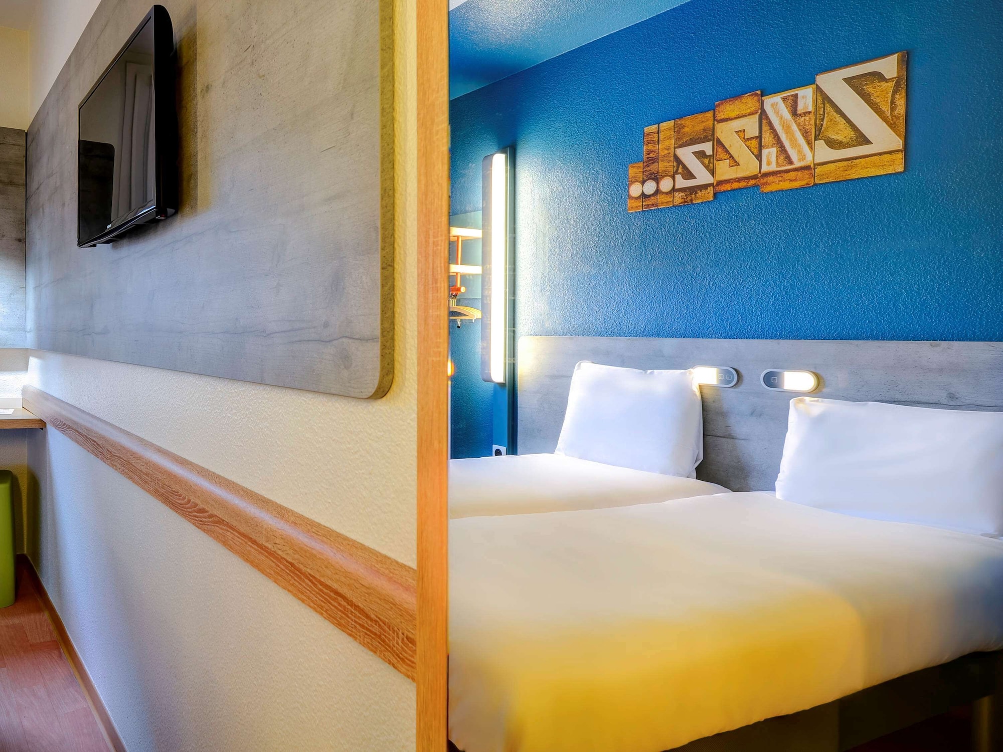 غرفة بسريرين منفصلين، IBIS BUDGET RUEIL MALMAISON 2/9