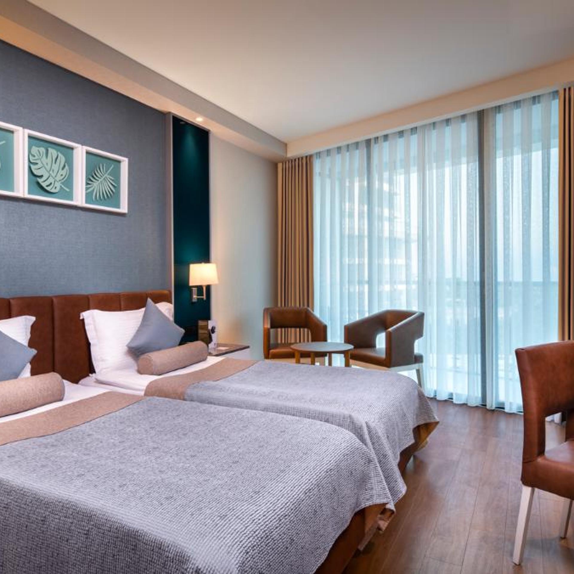 Economy, Double or Twin Bed, French Balcony
