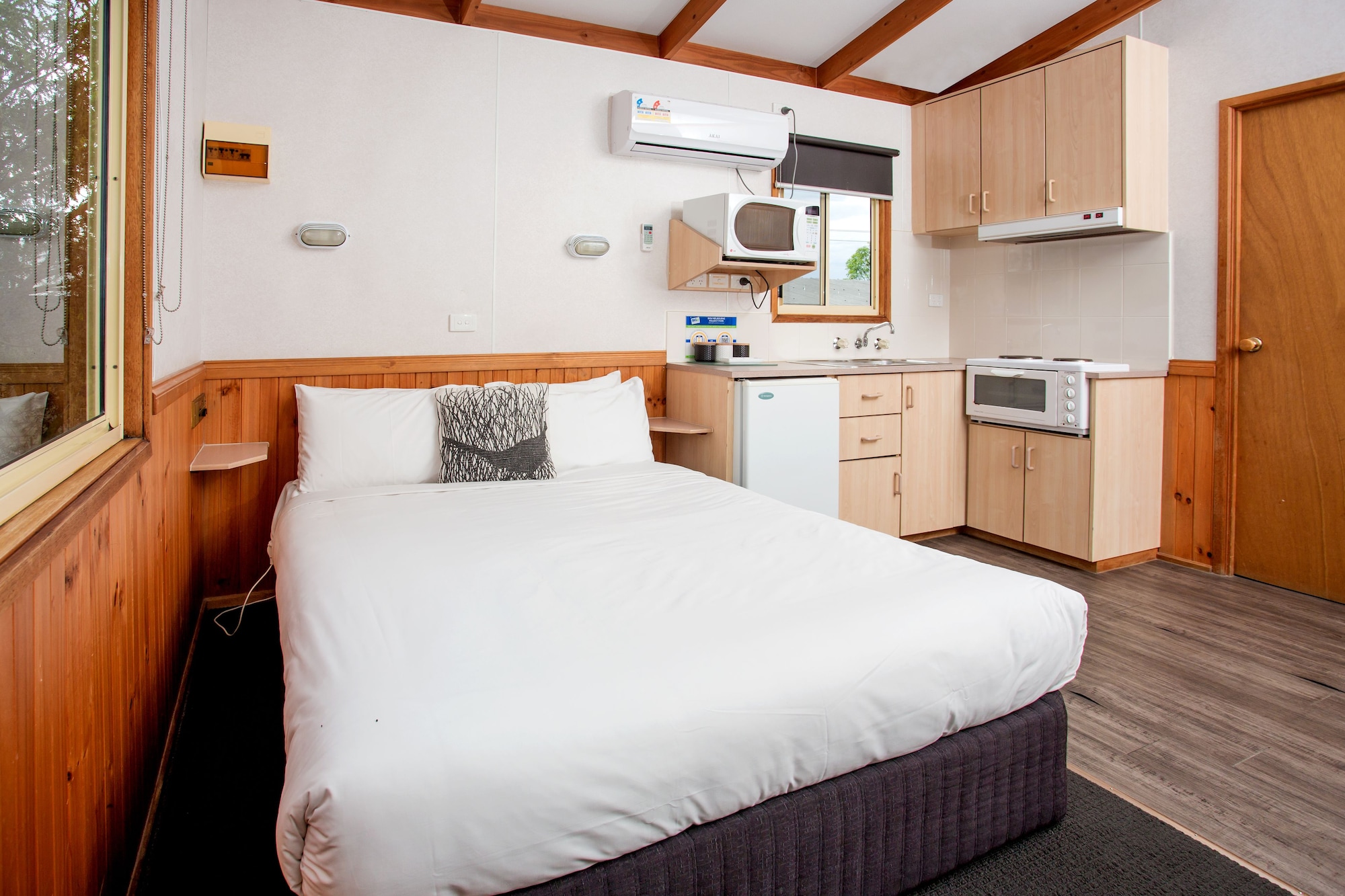 1 Bedroom, Cabin, Double and Bunk Bed