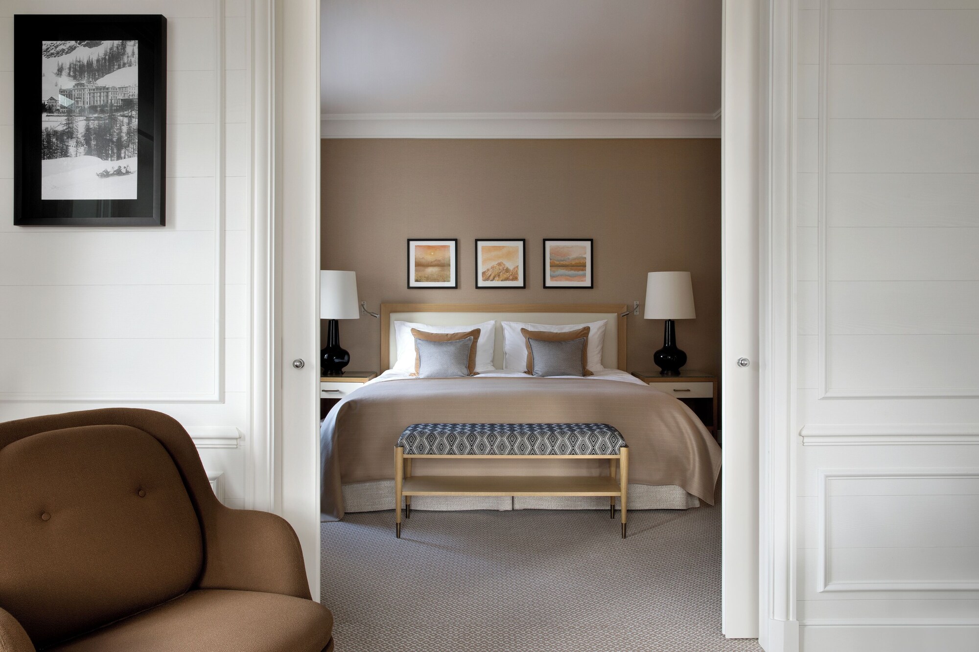 جناح بسريرين منفصلين، Grand Hotel Kronenhof 4/7