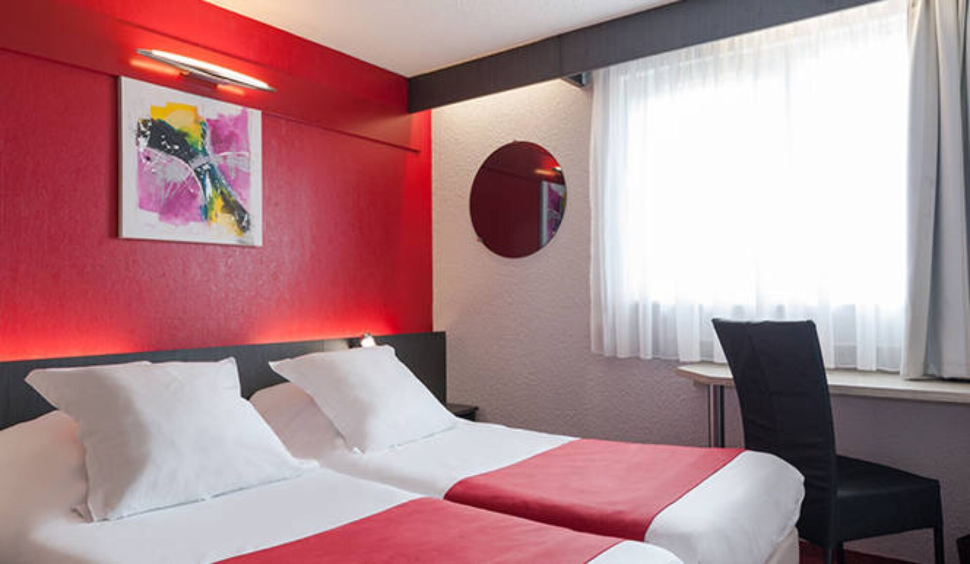 غرفة سوبيريور بسريرين منفصلين، The Originals City Hotel Eden Rouen Nord 2/8