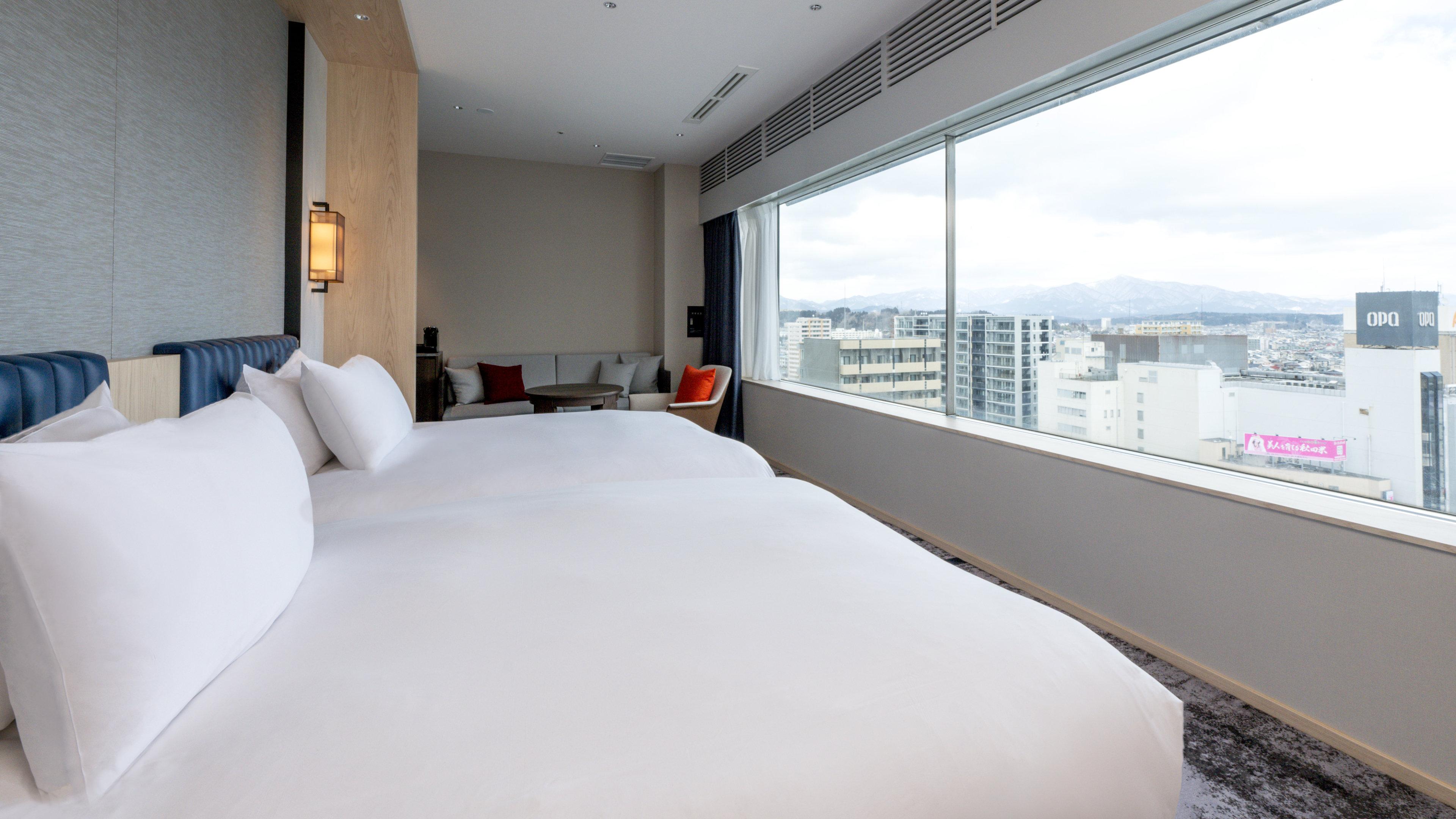 Premium, Twin Beds, City View, Lounge Access