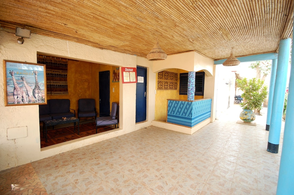Lobby at Blue Africa, MBOUR