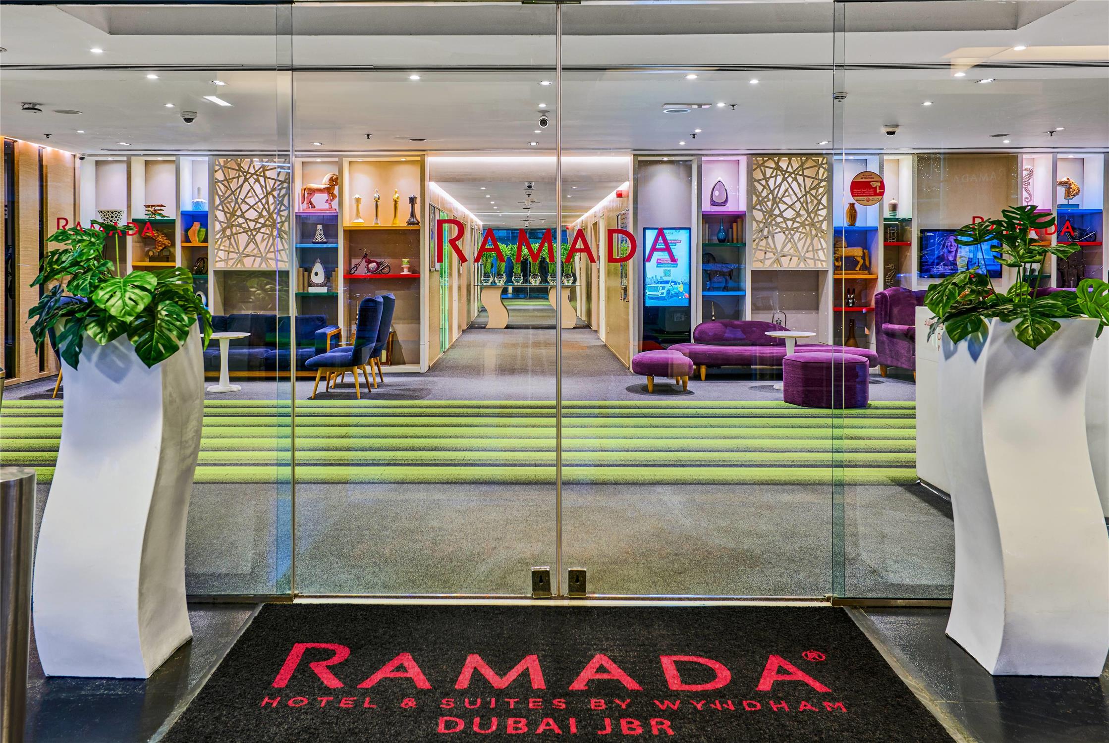 Lobby at Ramada Hotel & Suites by Wyndham Dubai JBR, DUBAI