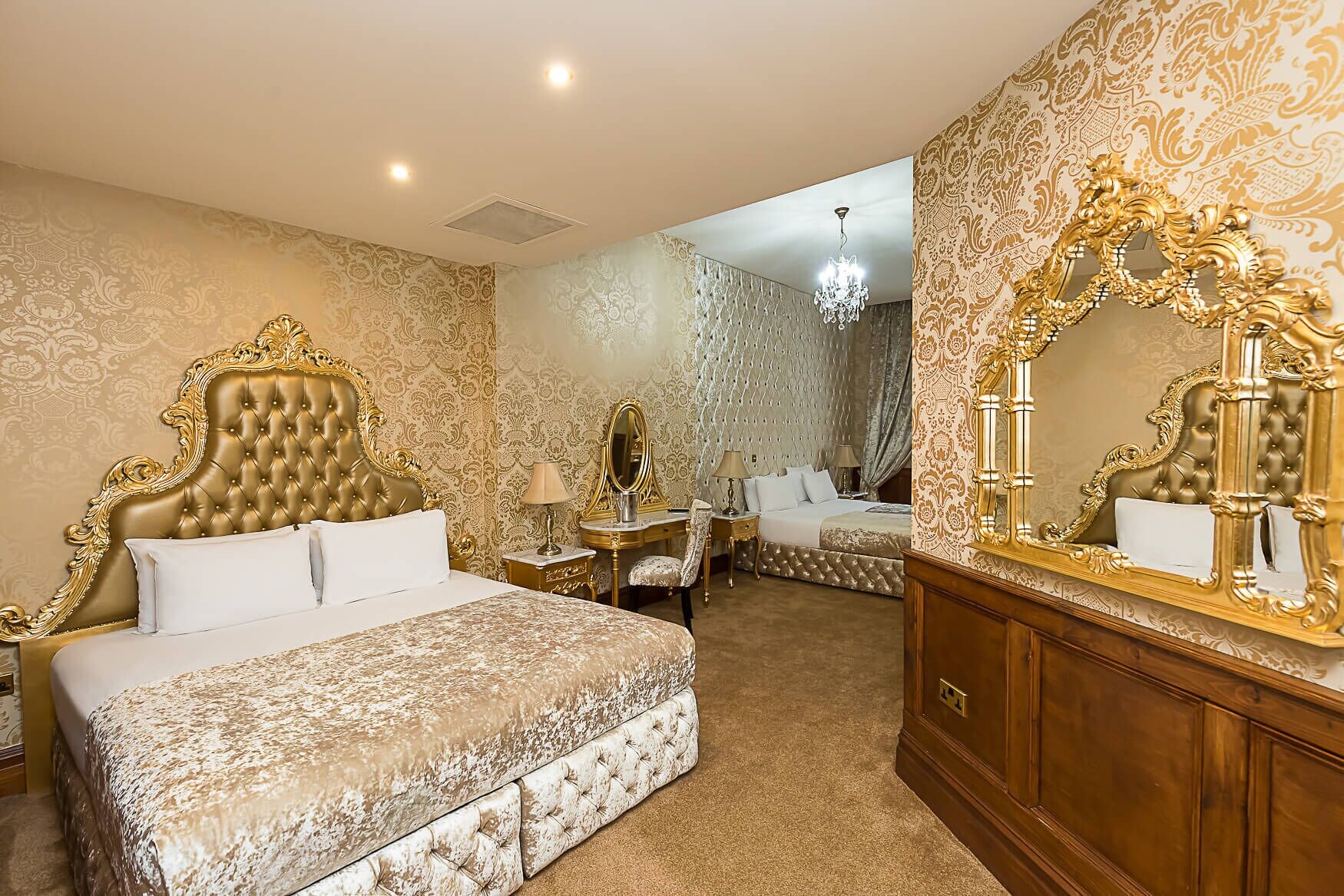 غرفة فاخرة بسريرين مزدوجين، The Dixie Dean Hotel 3/5