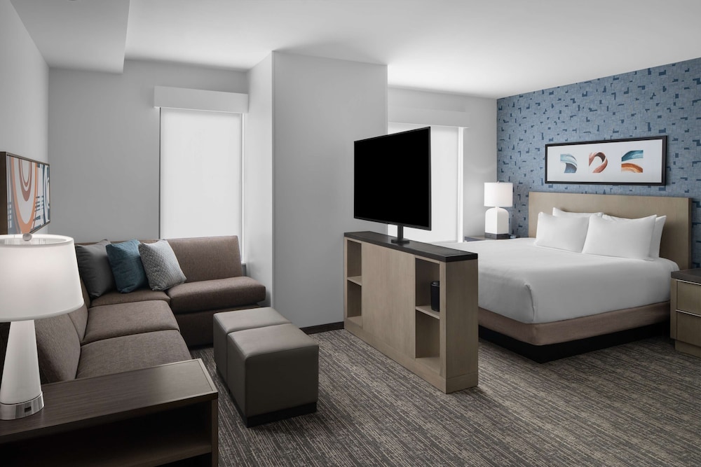 استوديو بسرير كينج مع أريكة بمطبخ، Hyatt House Lansing University Area 3/4
