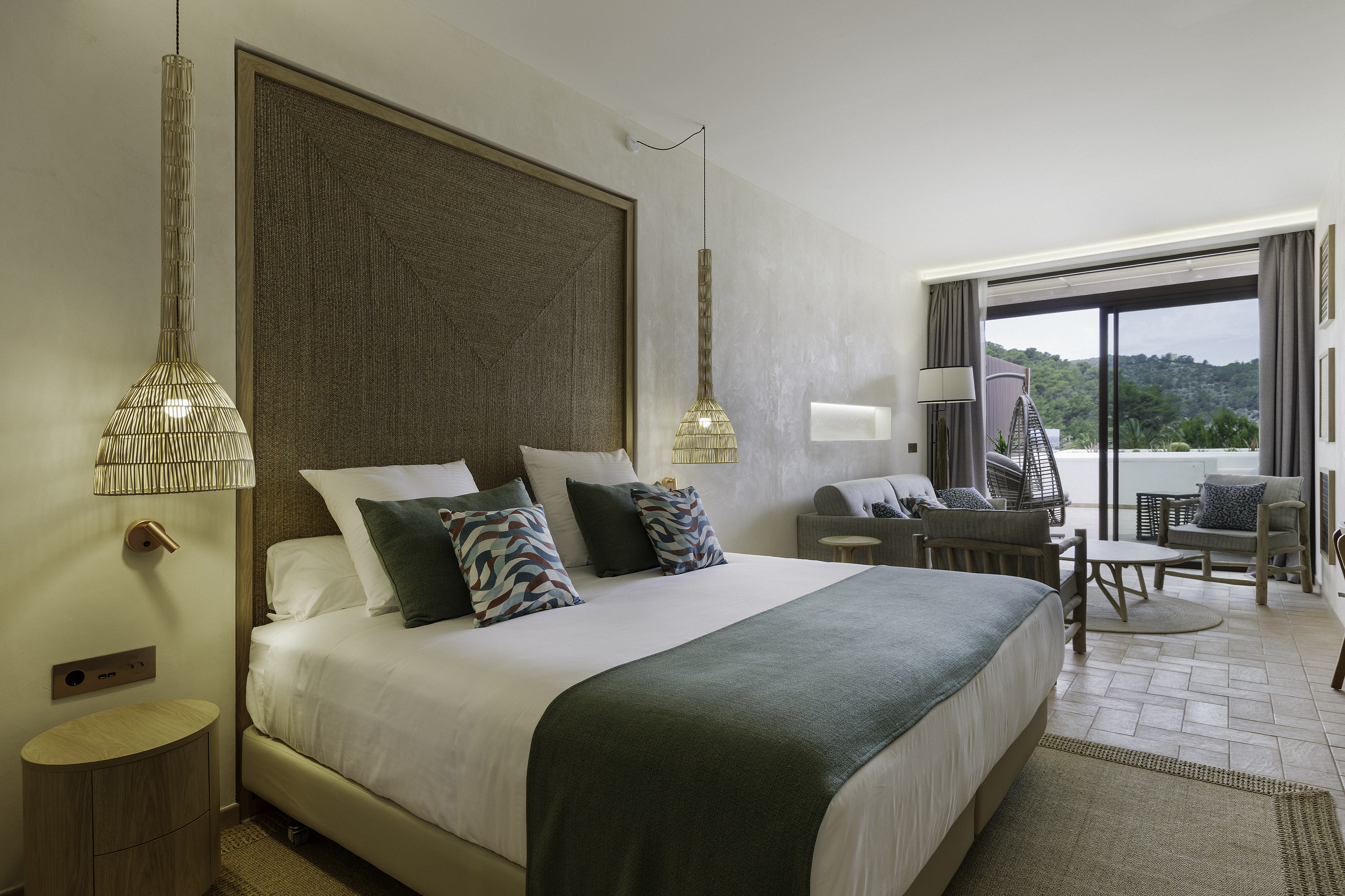 Club, Junior Suite, King Bed, Sea View