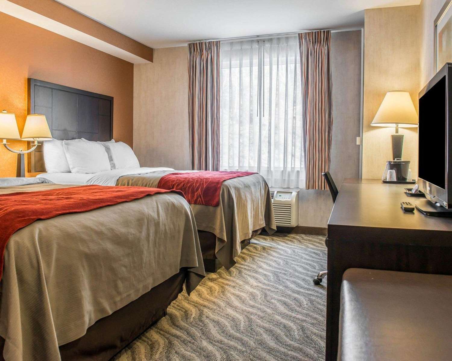 غرفة بسريرين مزدوجين، Red Roof Inn Pittsburgh Mcknight Rd 2/5