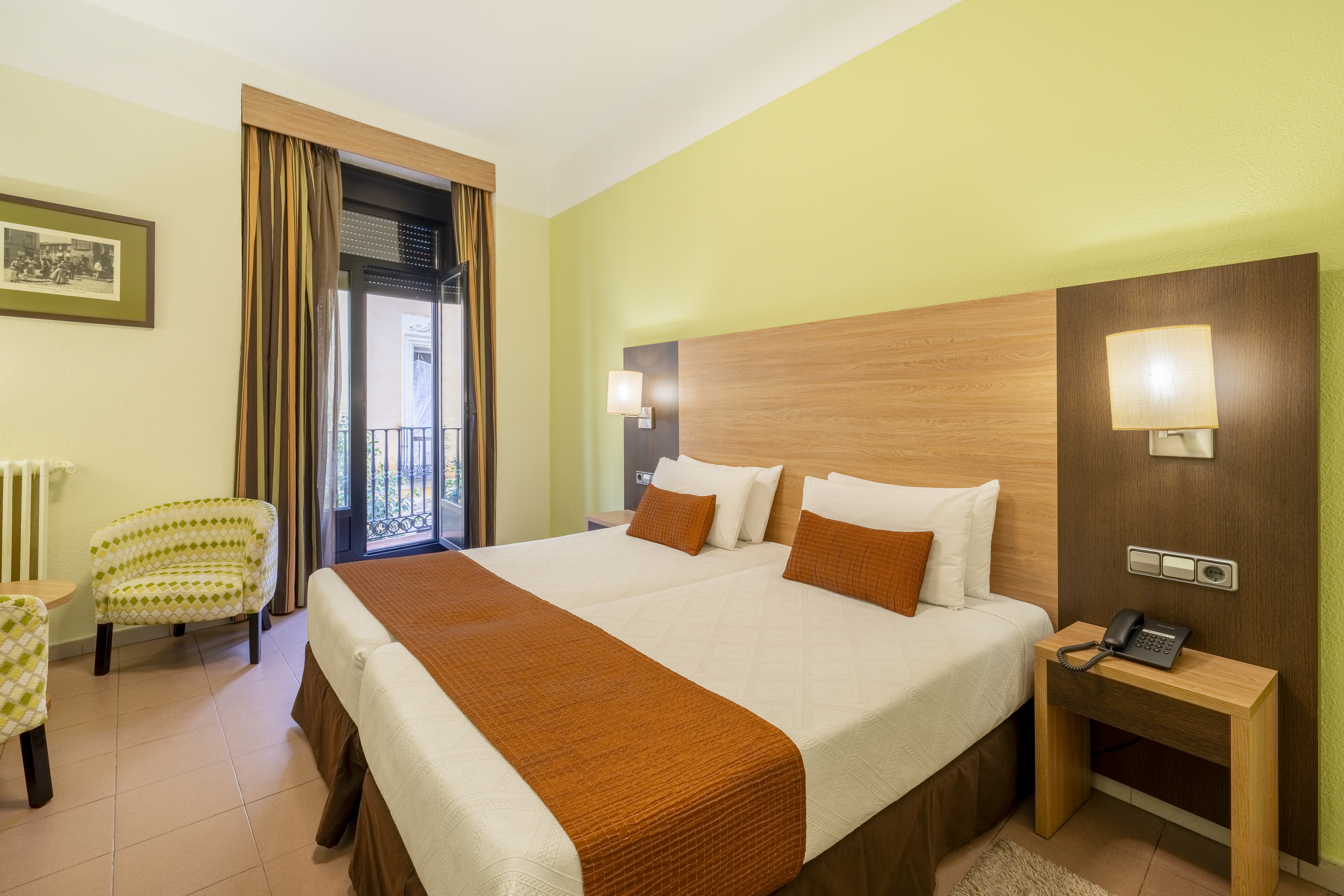 Room, Double Bed, Balcony