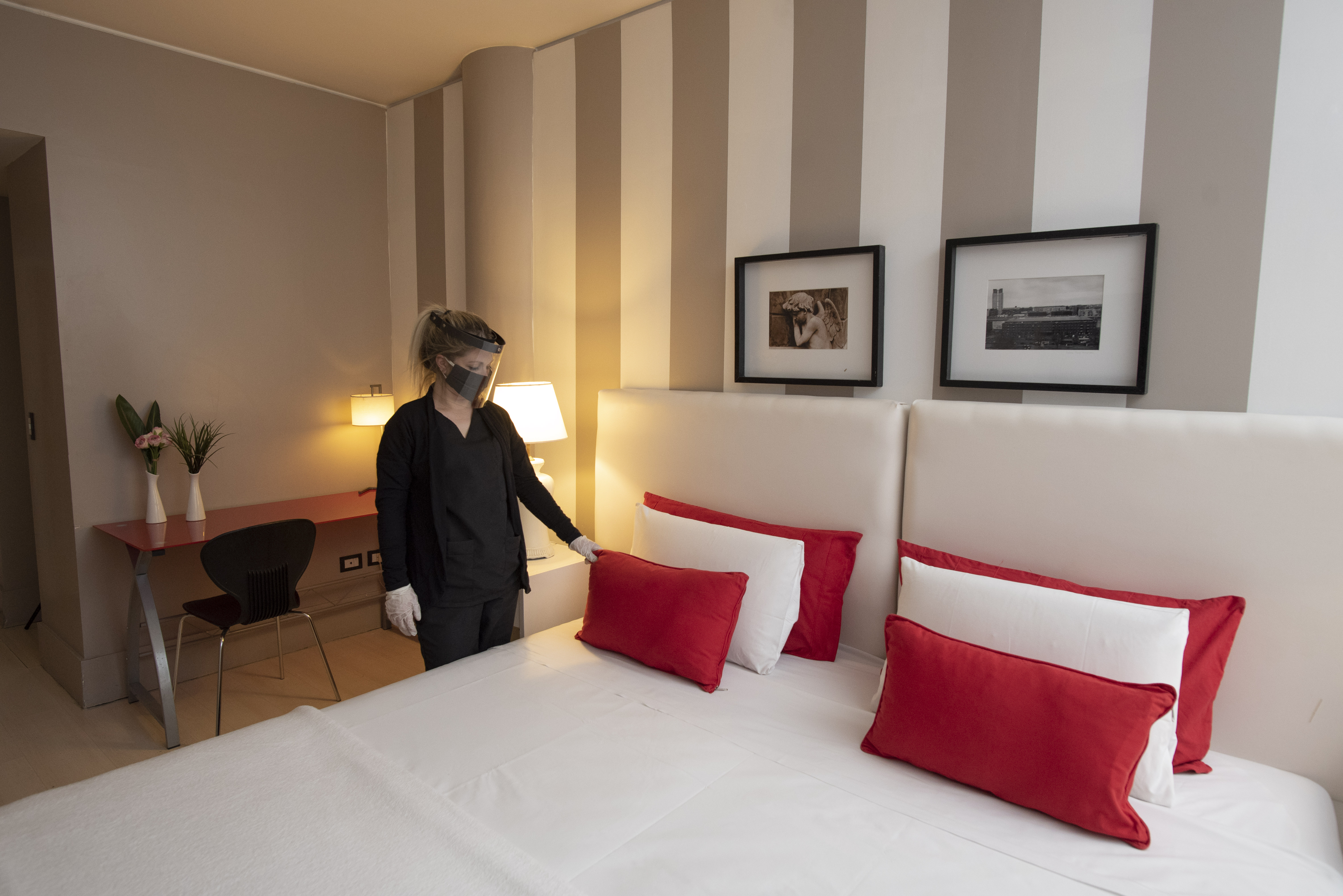 غرفة قياسية مزدوجة، Believe Madero Hotel 7/9