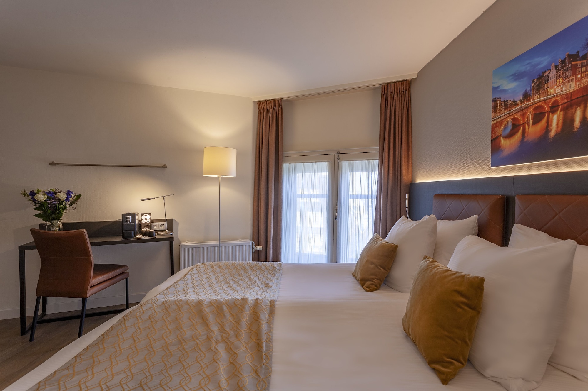 غرفة ثلاثية بثلاثة أسرّة، Avenue Hotel Amsterdam 4/9
