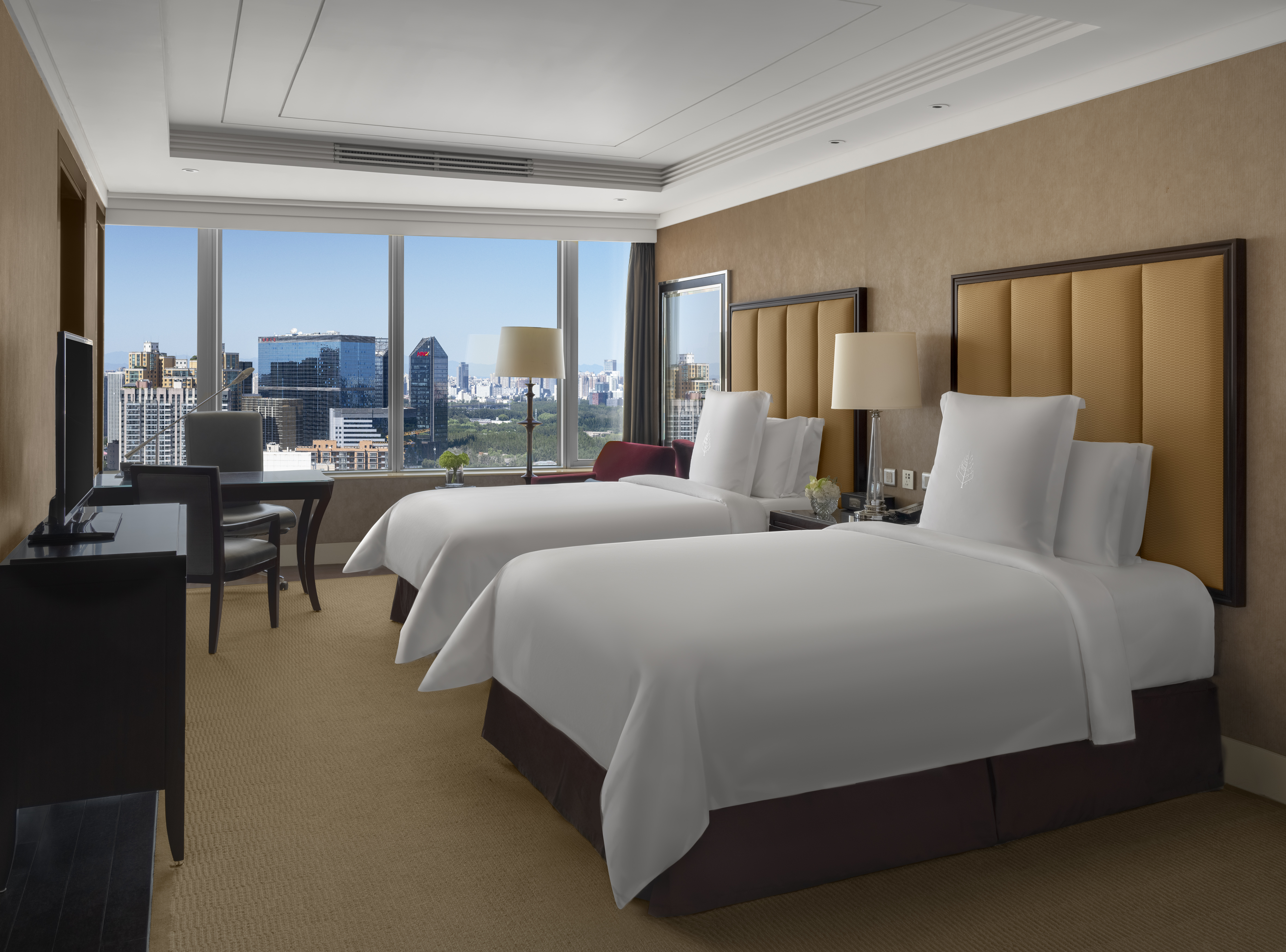 غرفة قياسية بسريرين منفصلين، Four Seasons Hotel Beijing 2/3
