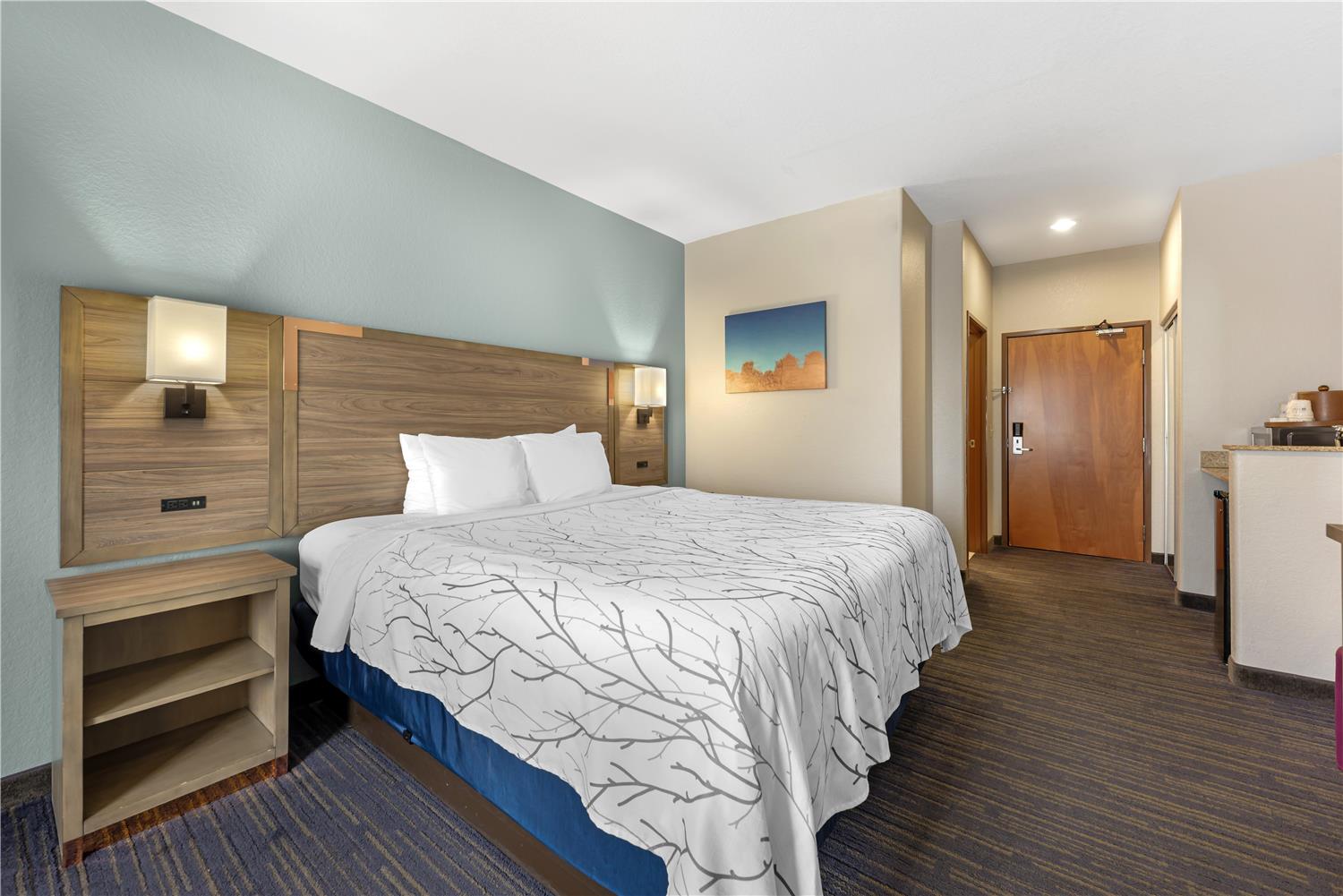 غرفة بسرير كينج، Best Western Plus San Antonio East Inn and Suites 2/4