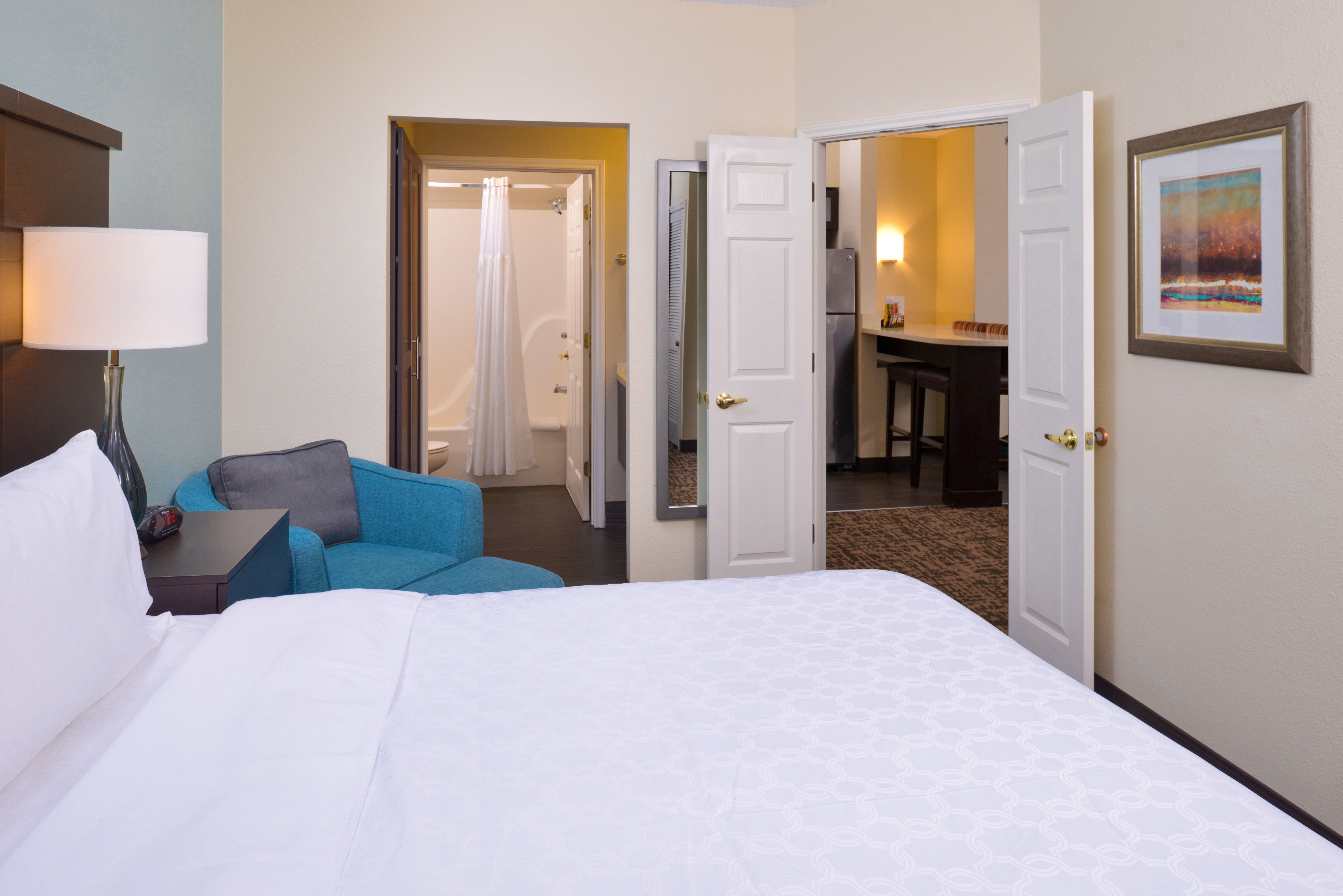 جناح بسريرين كوين بغرفة نوم واحدة، Staybridge Suites Indianapolis Fishers 2/2