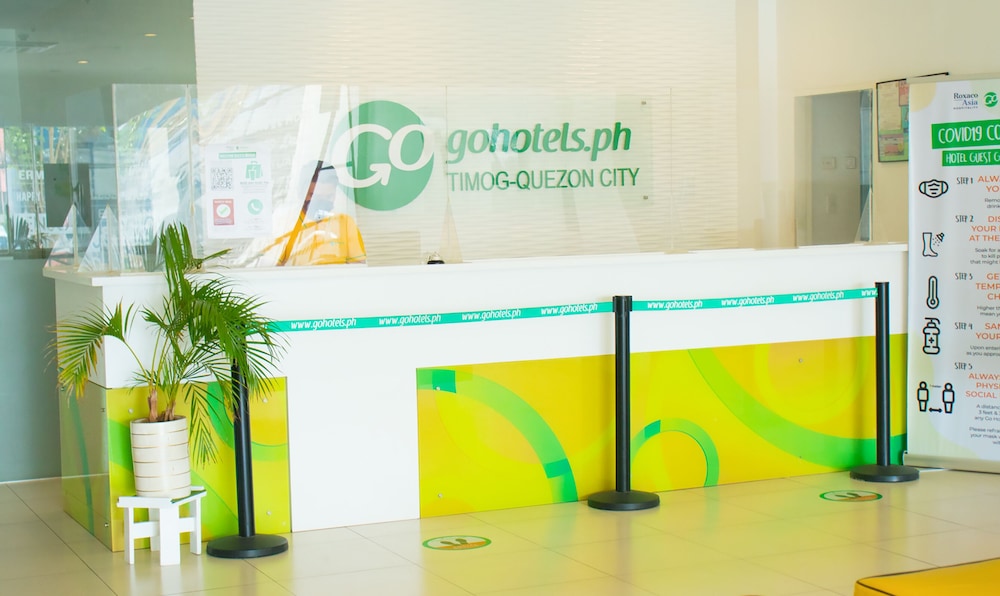Lobby at Go Hotels Timog, QUEZON CITY