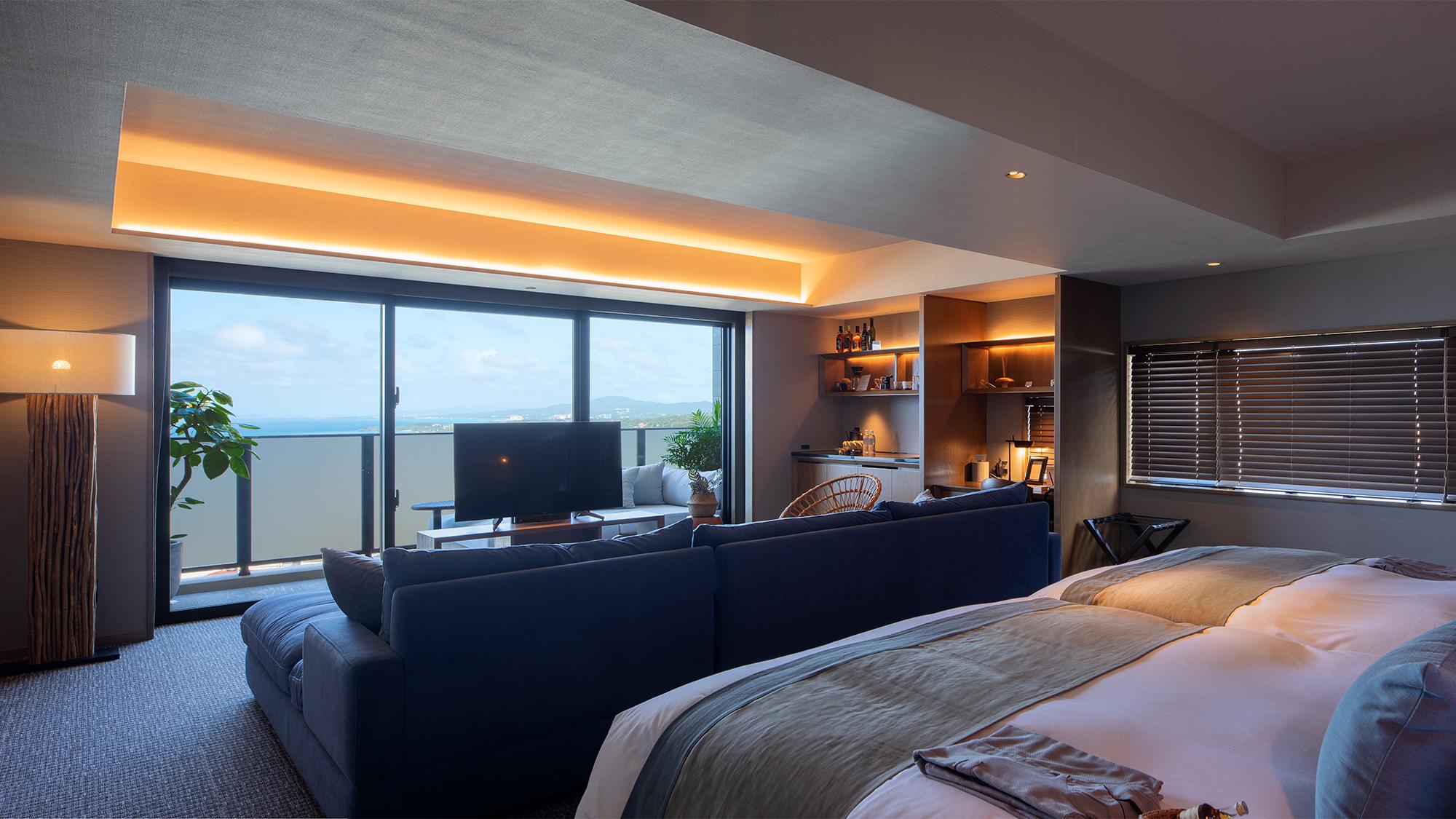 Premier, Junior Suite, Twin Beds