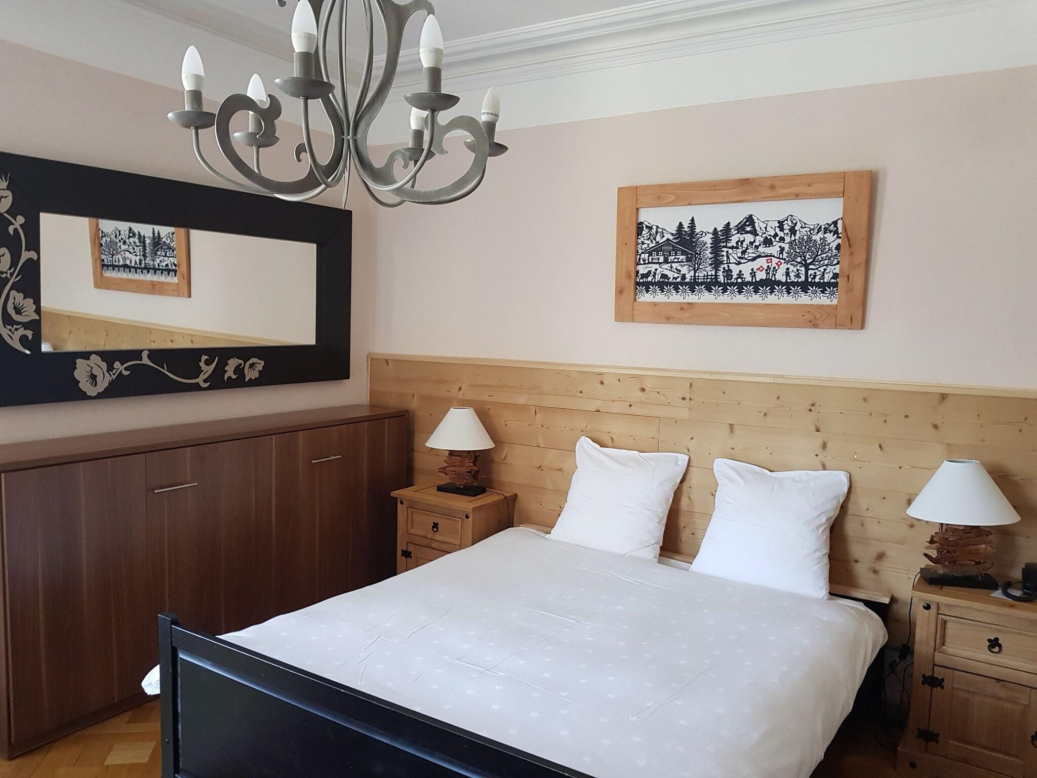 غرفة قياسية بسرير مزدوج، Hotel De Geneve 3/3