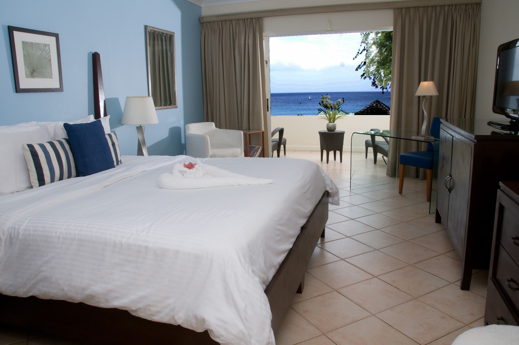 غرفة على البحر مباشرة، Mango Bay Barbados 4/5