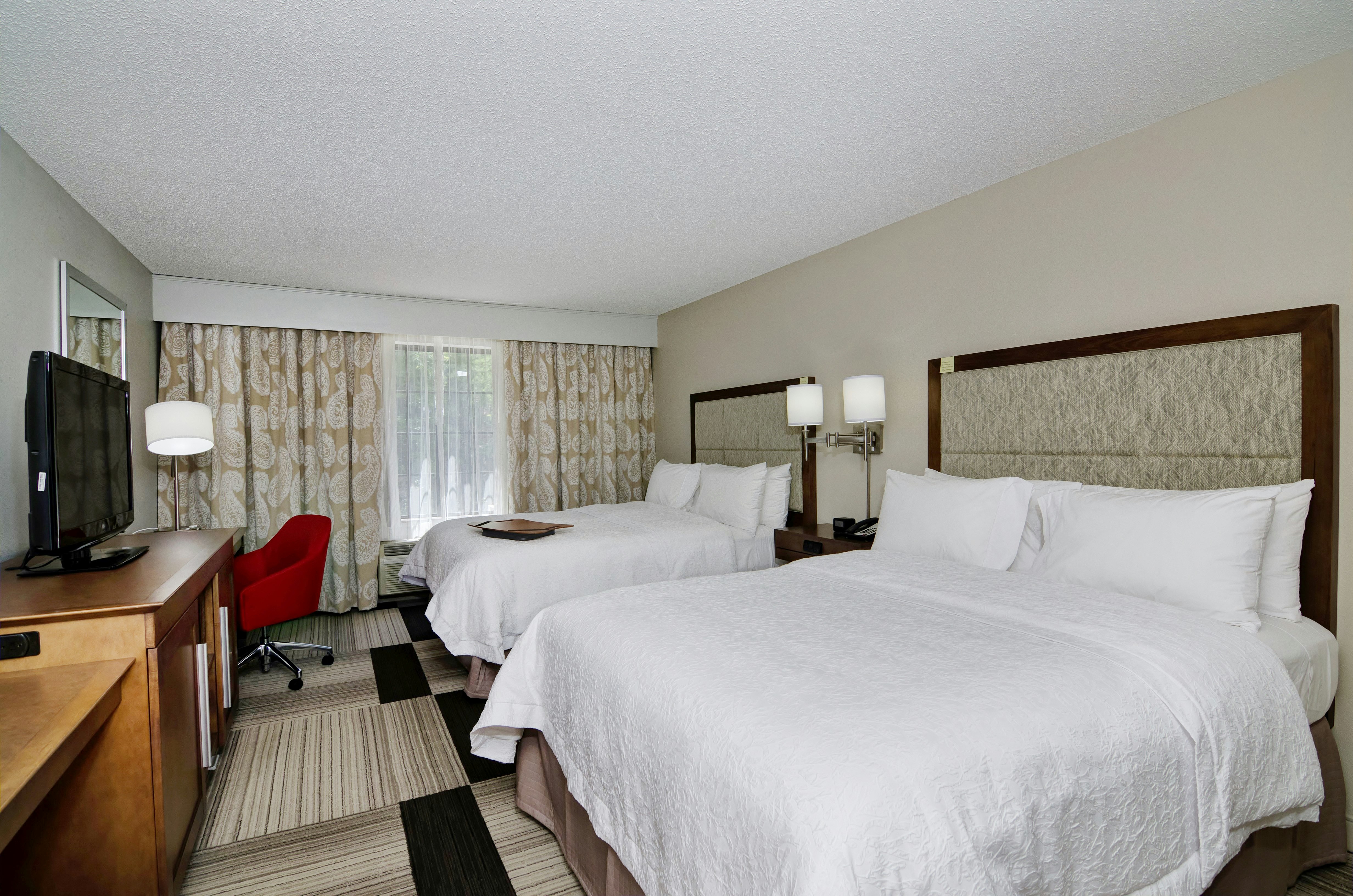 غرفة بسريرين كوين، Hampton Inn Salem 5/10