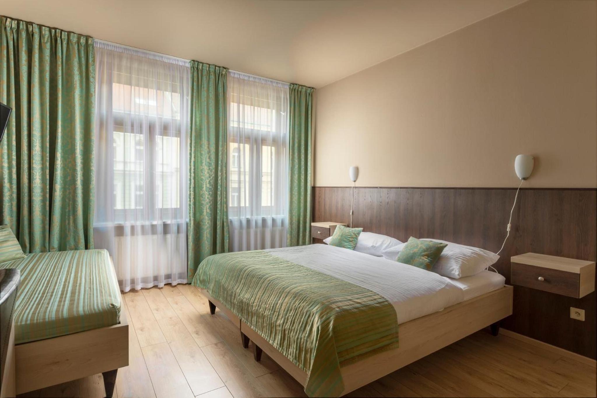Superior, 1 Double and 1 Single Bed, with Extra Bed