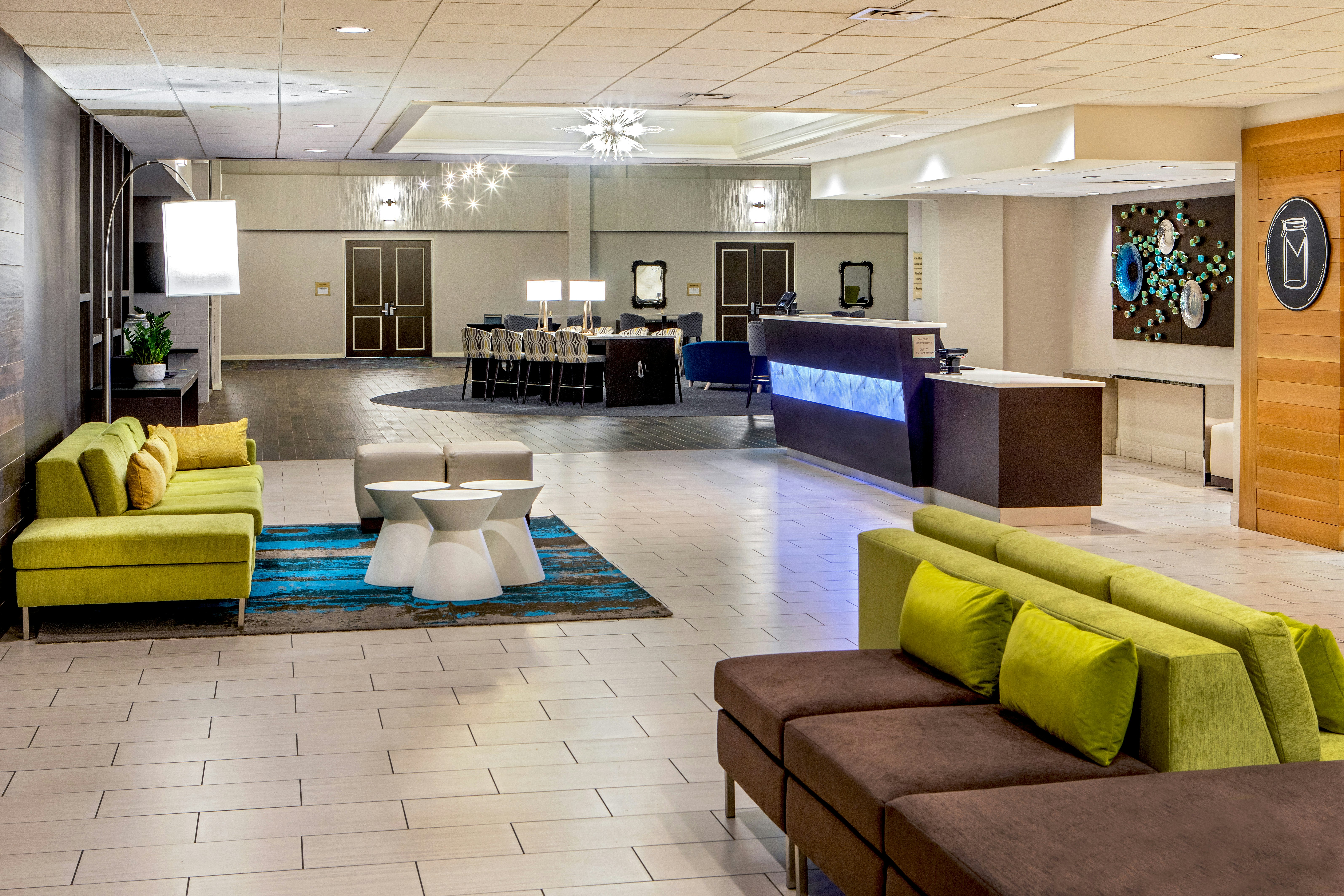 Lobby at DoubleTree by Hilton Columbia MD, COLUMBIA - MD