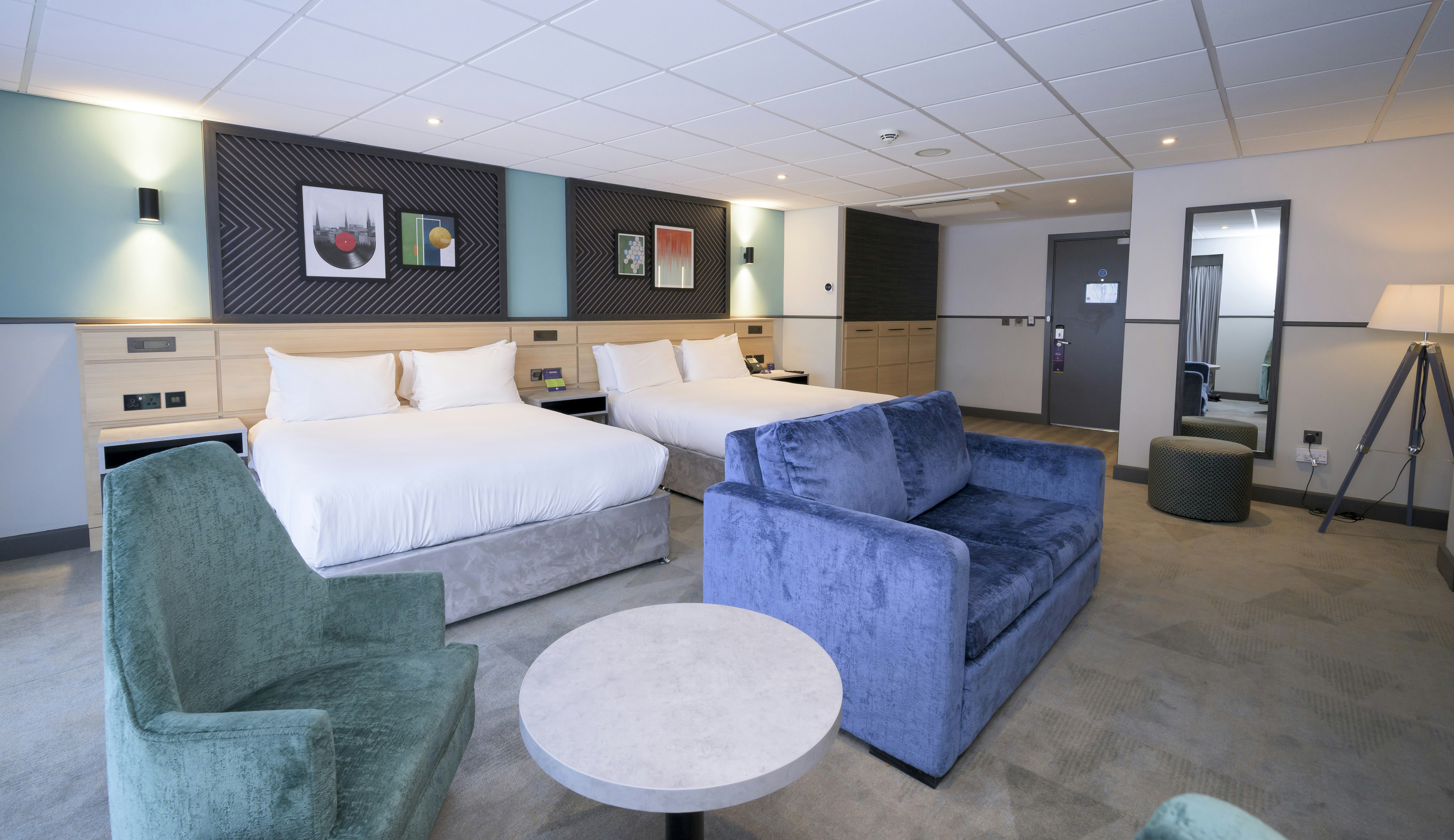 غرفة ديلوكس بسريرين كوين، DoubleTree by Hilton Coventry Building Society Arena 9/10