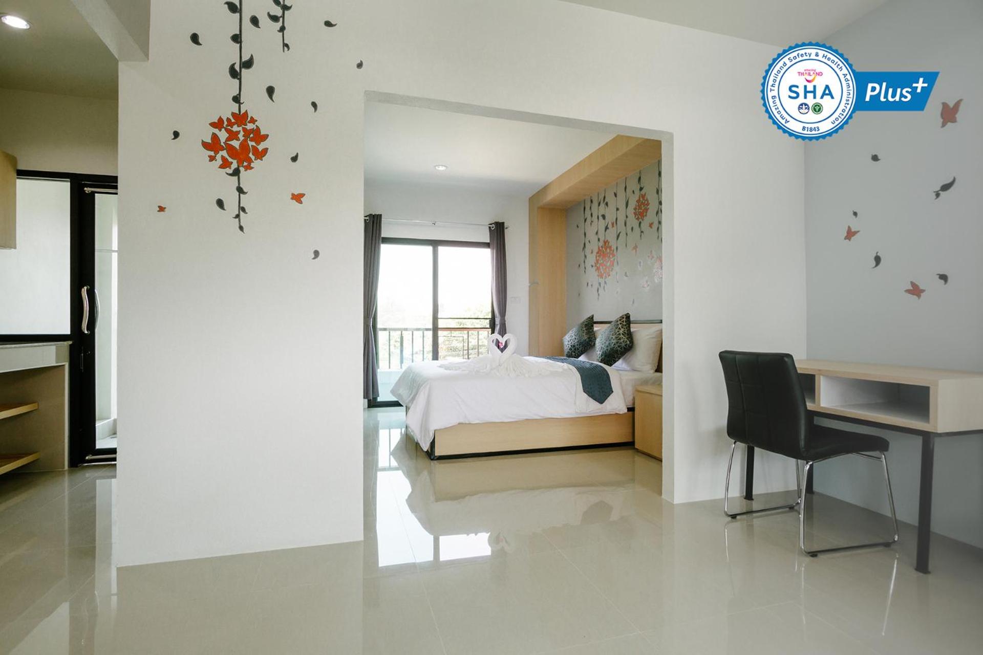 استوديو ديلوكس بسرير كوين، Sirimunta Hotel Chiang Rai Suite & Residence 2/3