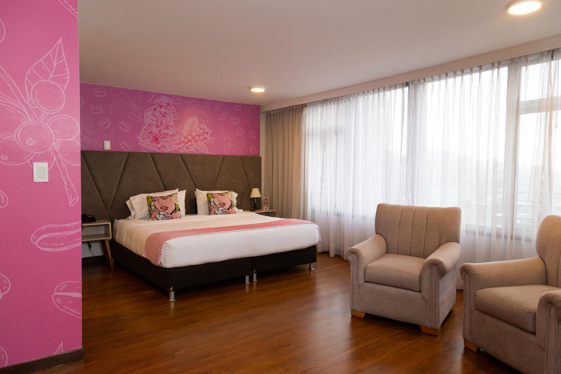غرفة سوبيريور، Pop Art Hotel Manizales Centro Historico 5/6