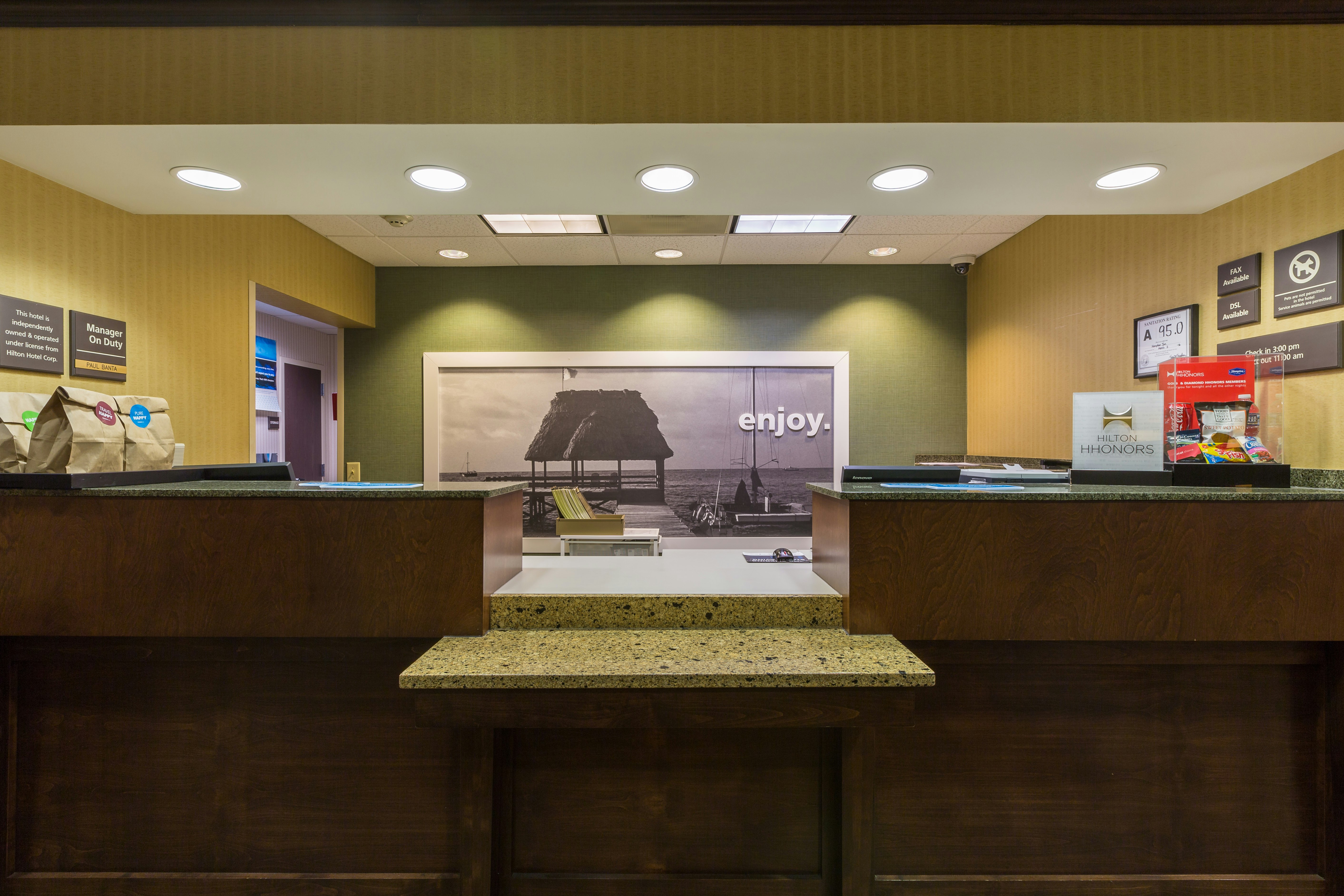 Hampton Inn Washington, NC 7/28