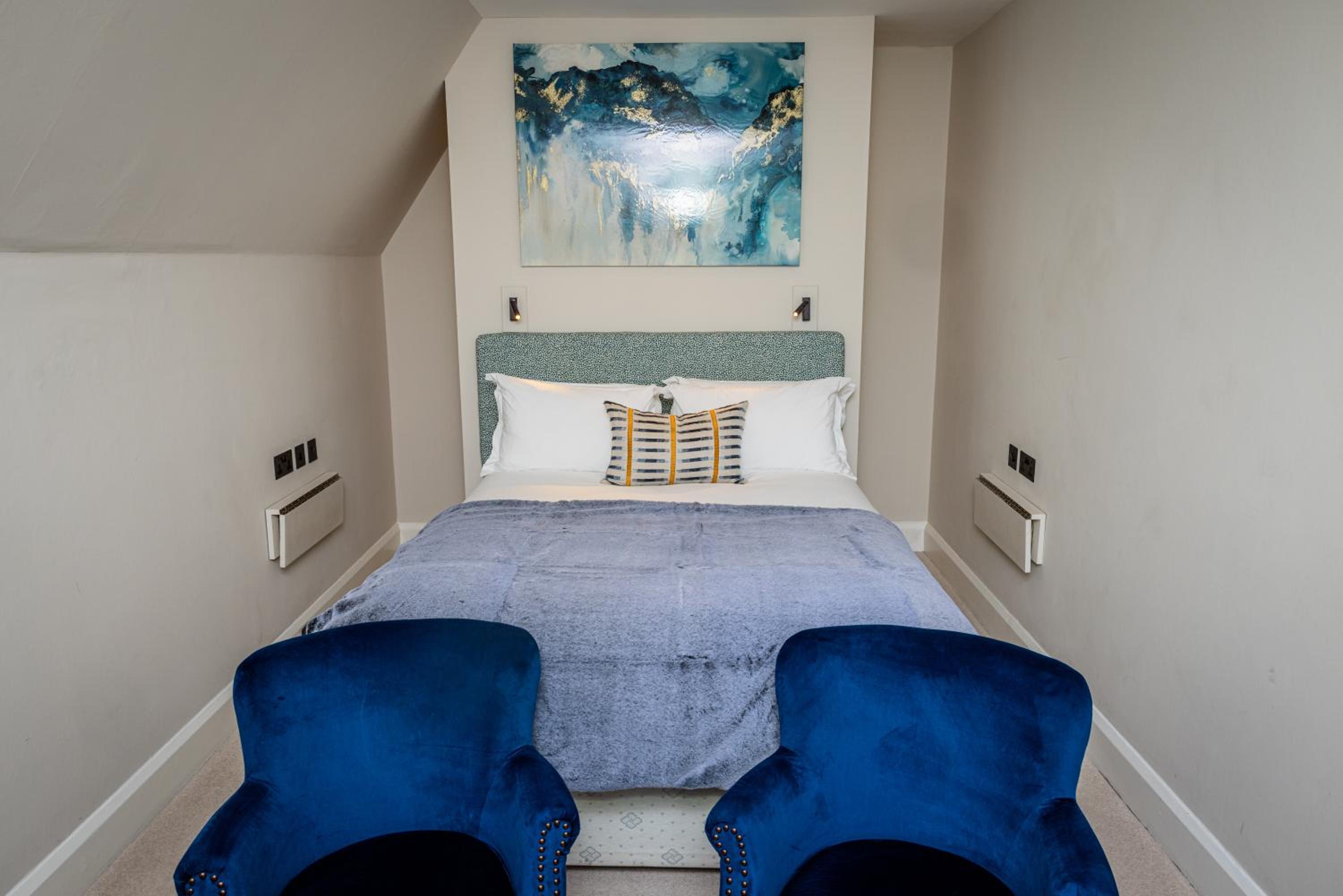 غرفة بسرير مزدوج، Horsted Place 7/10