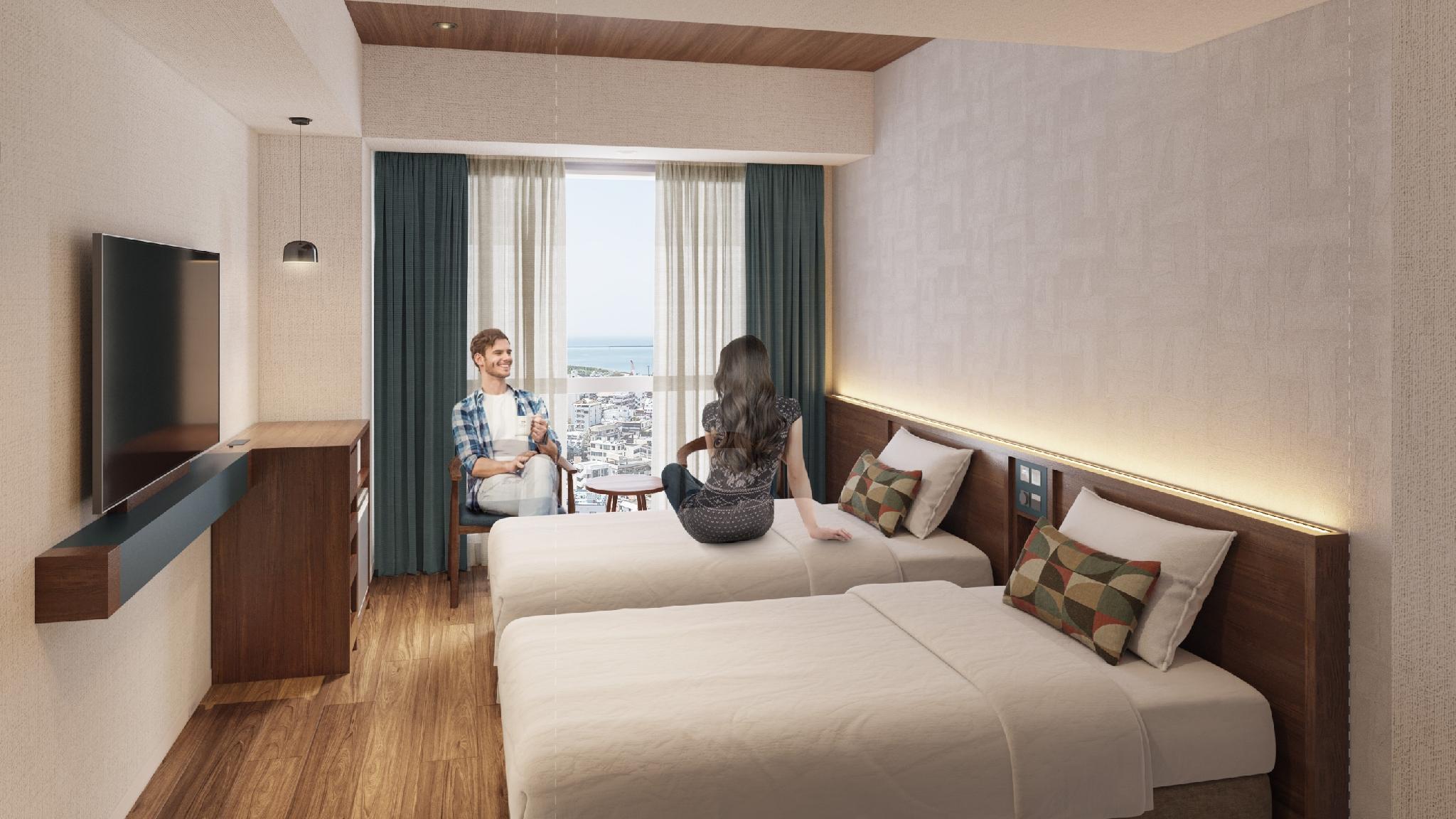 Superior, Twin Beds, Sky Floor