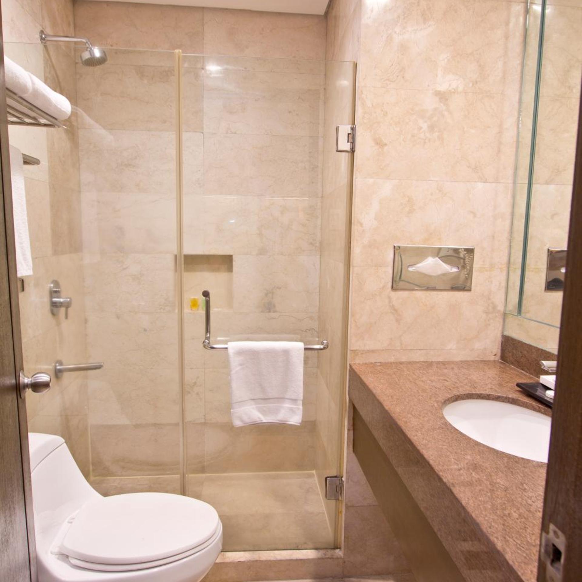 غرفة ديلوكس بسرير مزدوج، Crown Regency Hotel Makati 6/7