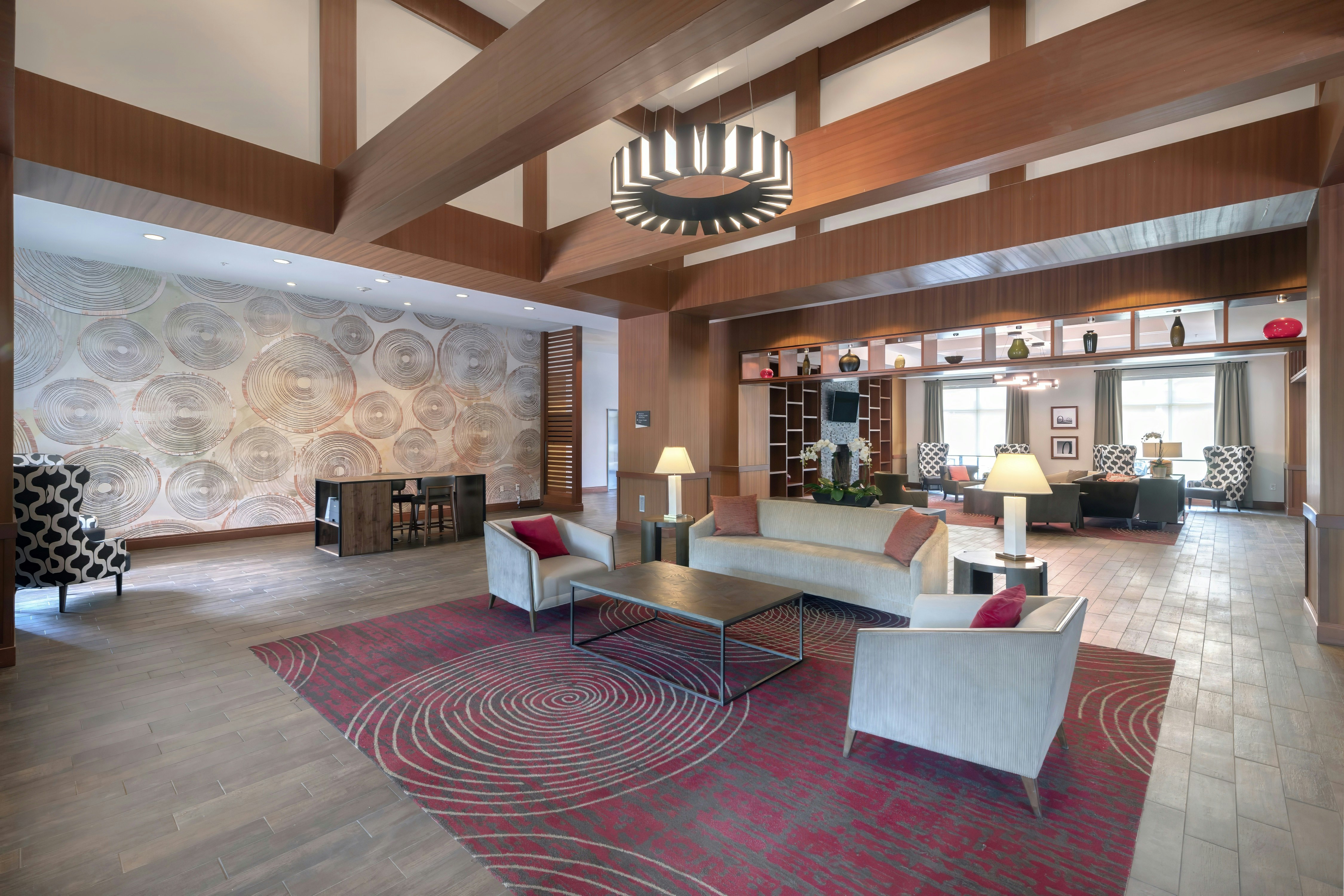 Lobby at DOUBLETREE BY HILTON RALEIGH CARY, CARY - NC