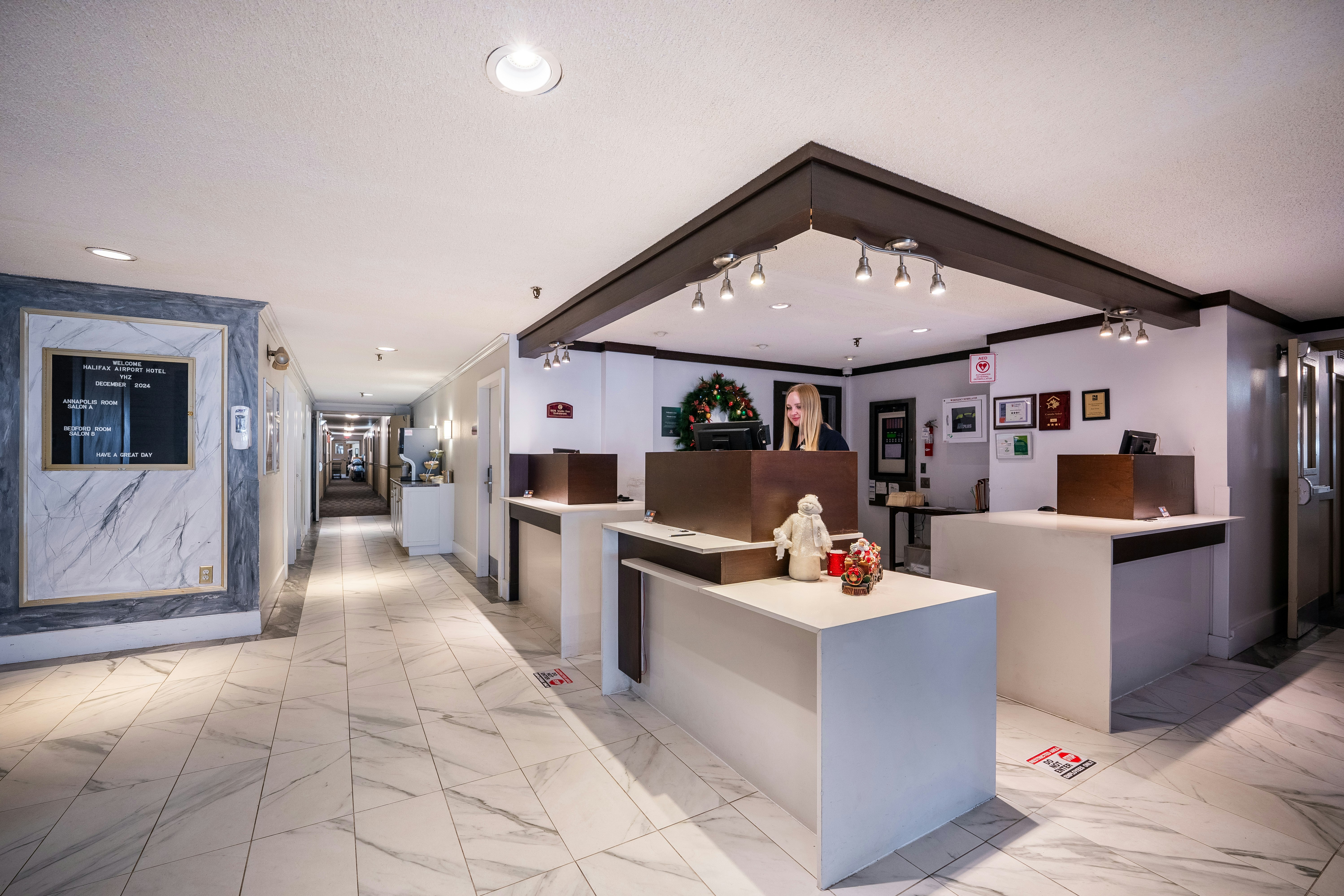 Lobby at Halifax Airport Hotel, GOFFS - NOVA SCOTIA