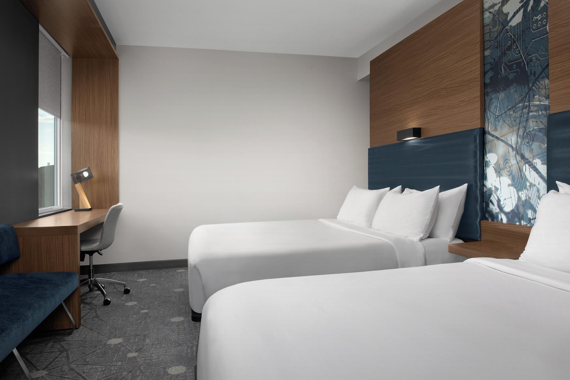 room, multiple beds