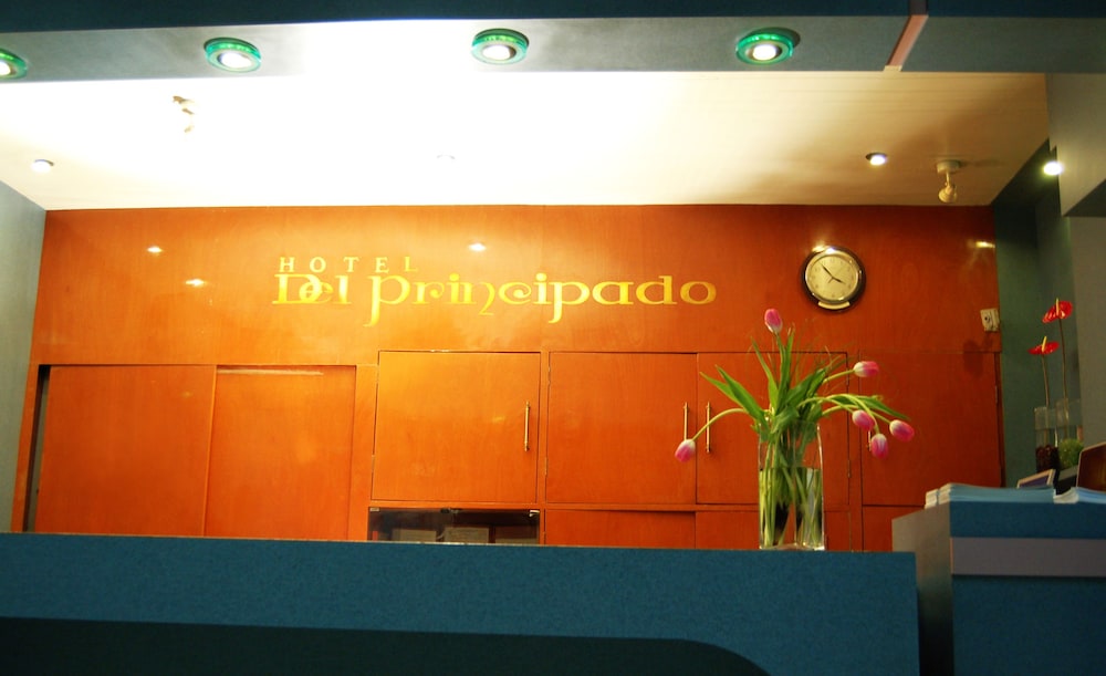 Lobby at Hotel Del Principado, MEXICO CITY