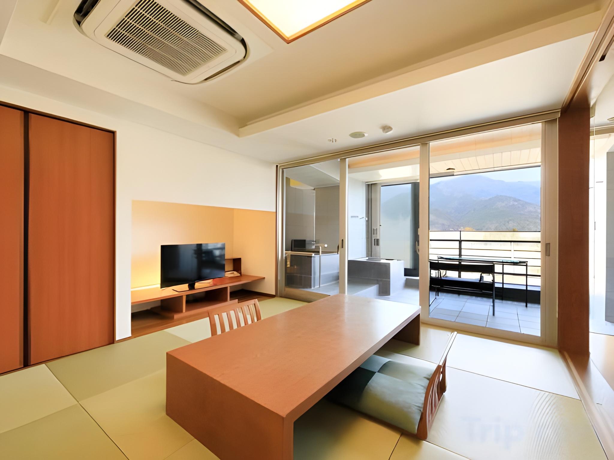 Semi Room, Special, Lake, Twin Beds, 2 Futon Beds, Outdoor Bath