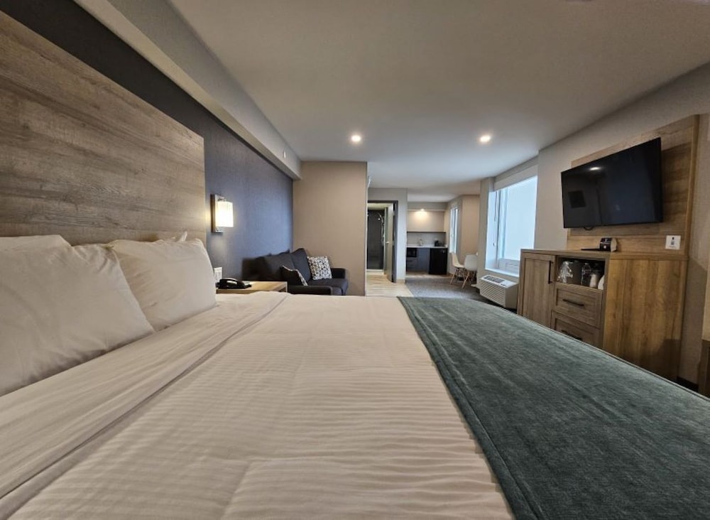 SUPERIOR, SUITE, KING BED, CITY VIEW, SOFA, KITCHENETTE