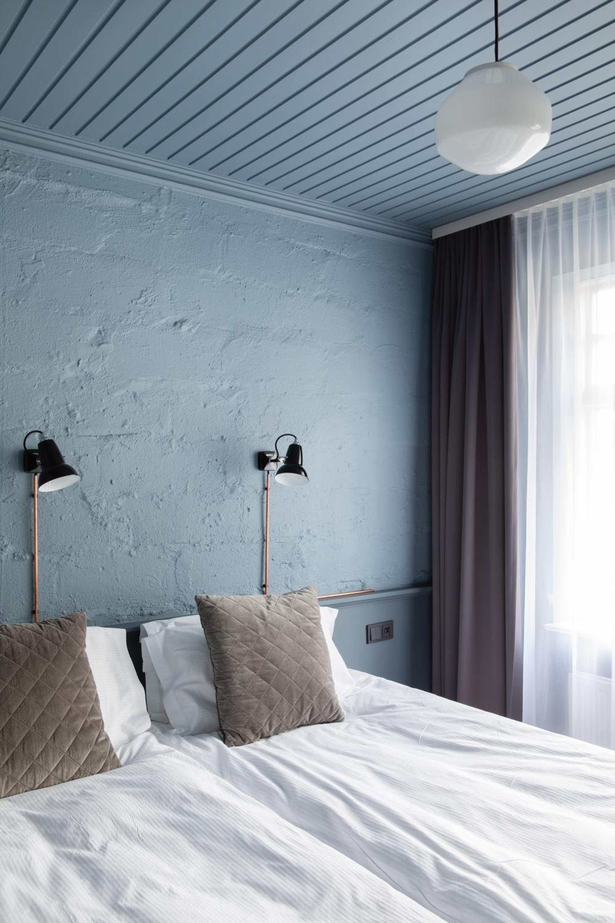 غرفة بسرير مزدوج أو سريرين منفصلين، Hotel Odinsve 10/10