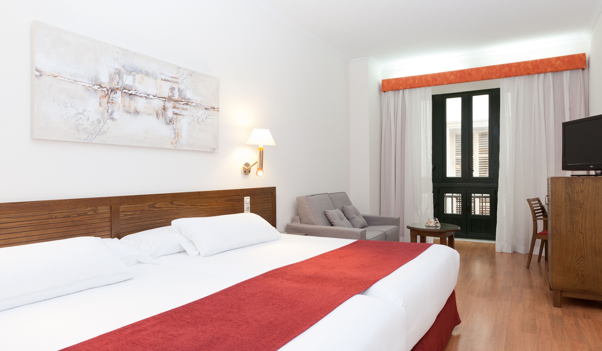 غرفة سوبيريور بسريرين مزدوجين، Senator Cadiz Spa Hotel 2/10