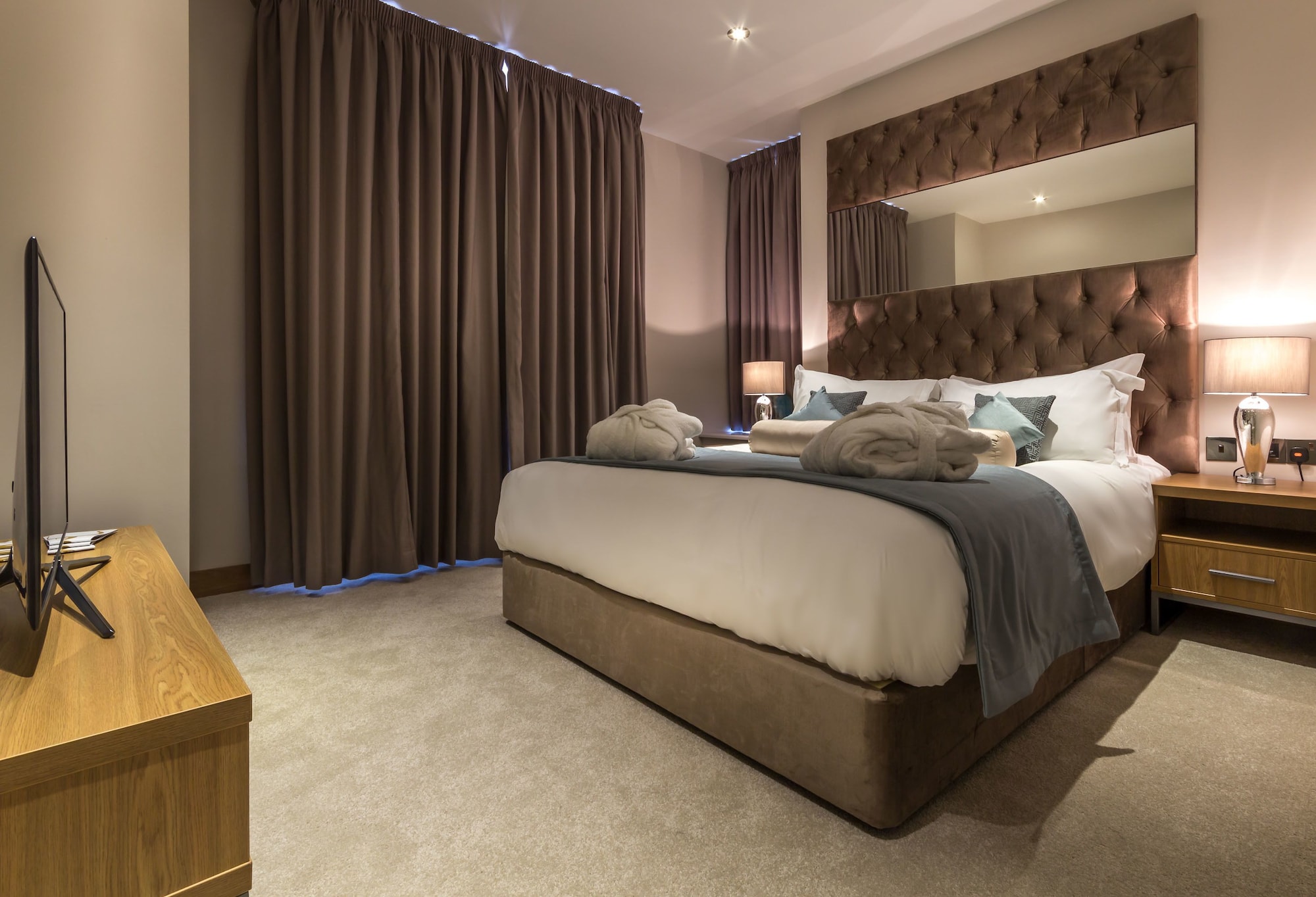 1 Bedroom, Executive, Apartment, King Bed, Kitchen