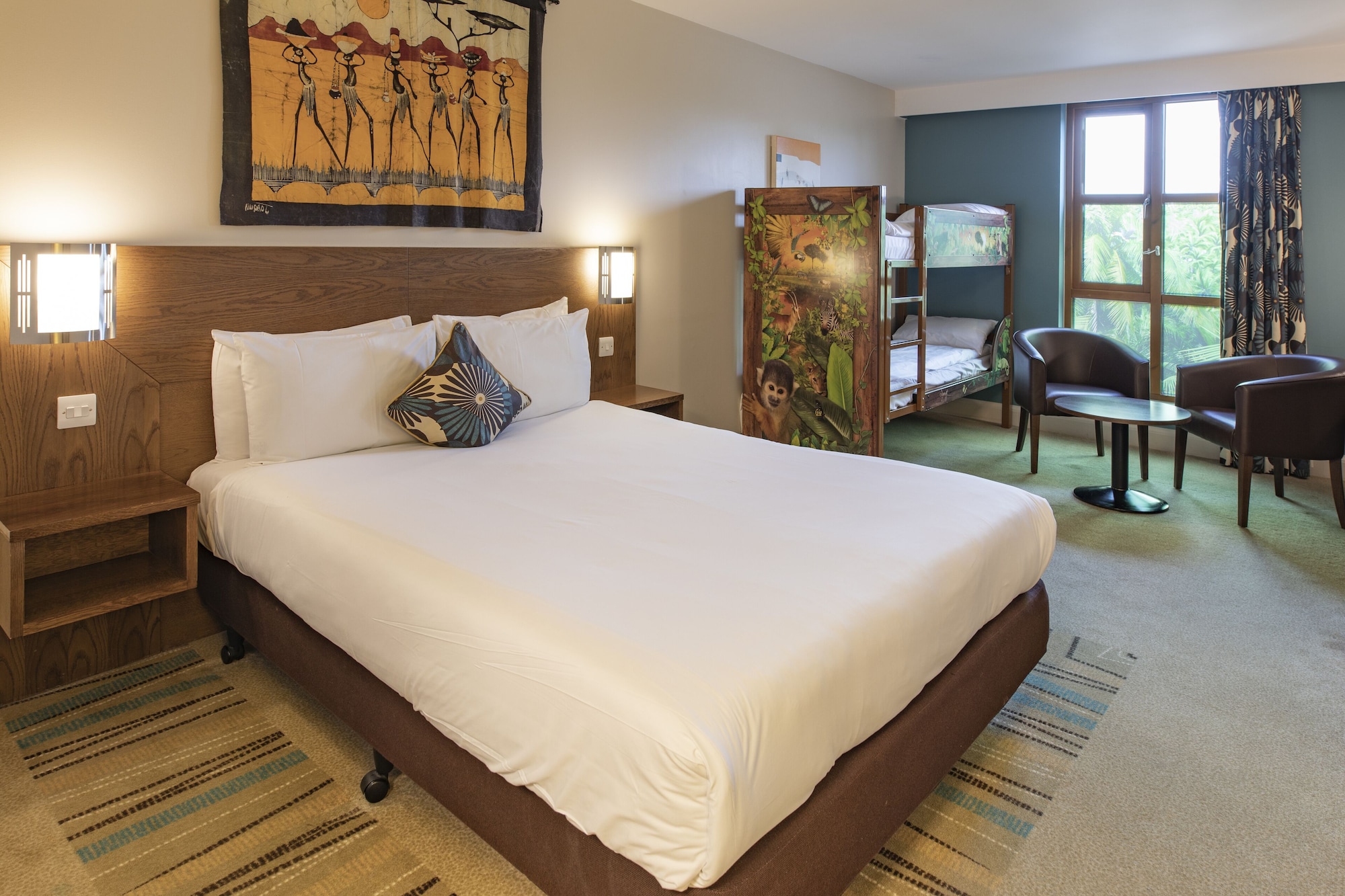 Safari, Double and Bunk Bed, Bunk Beds, Wana View