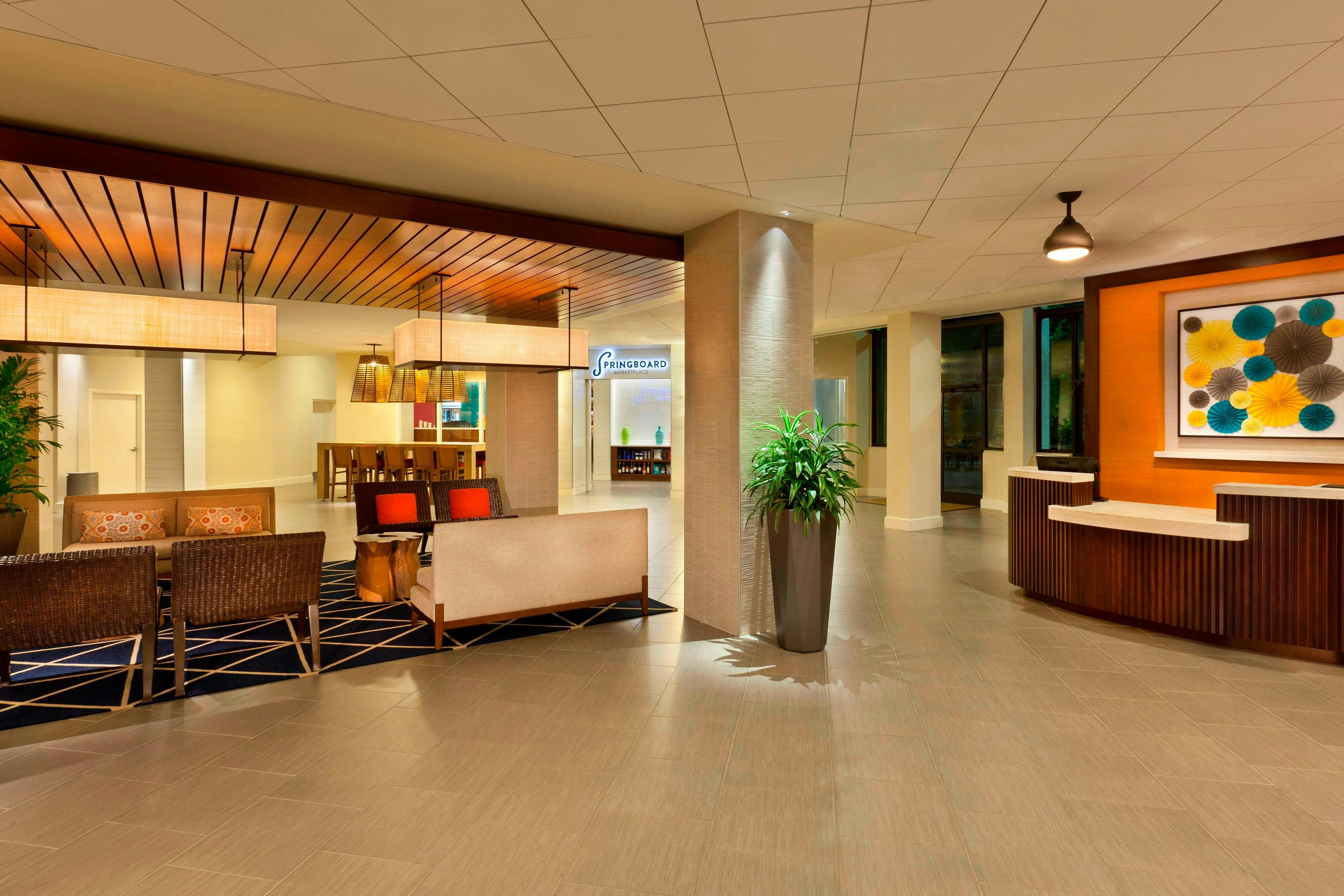 Lobby at Sheraton Lake Buena Vista Resort, ORLANDO - FL