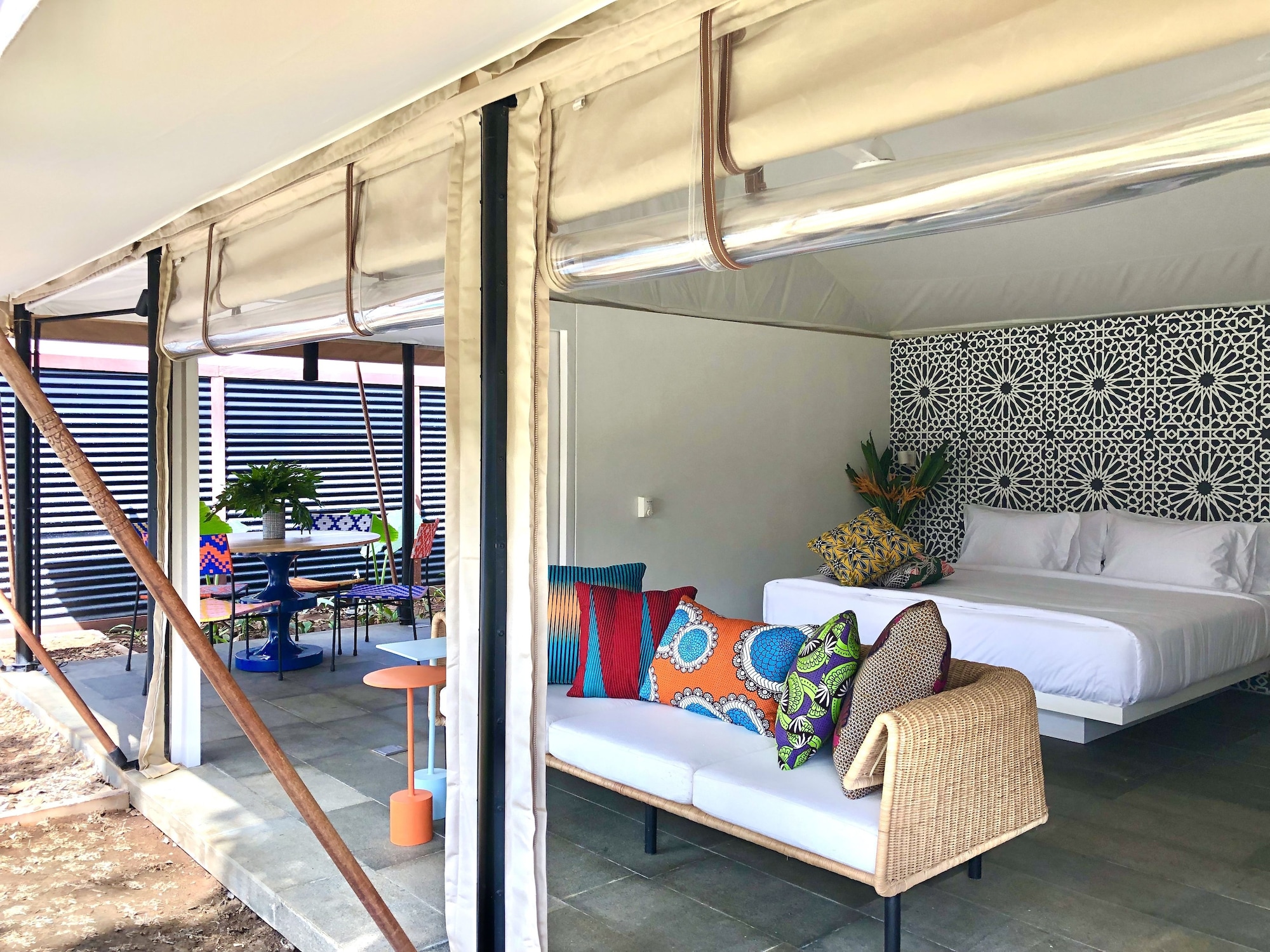 1 Bedroom, Garden Villa, Tent, King Bed