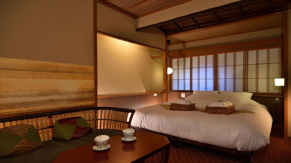 Japanese, Double Bed, Kyoto Style Floor