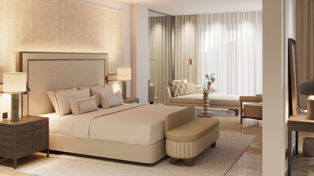 Deluxe, 1 Double and 4 Single Beds, Sea Front