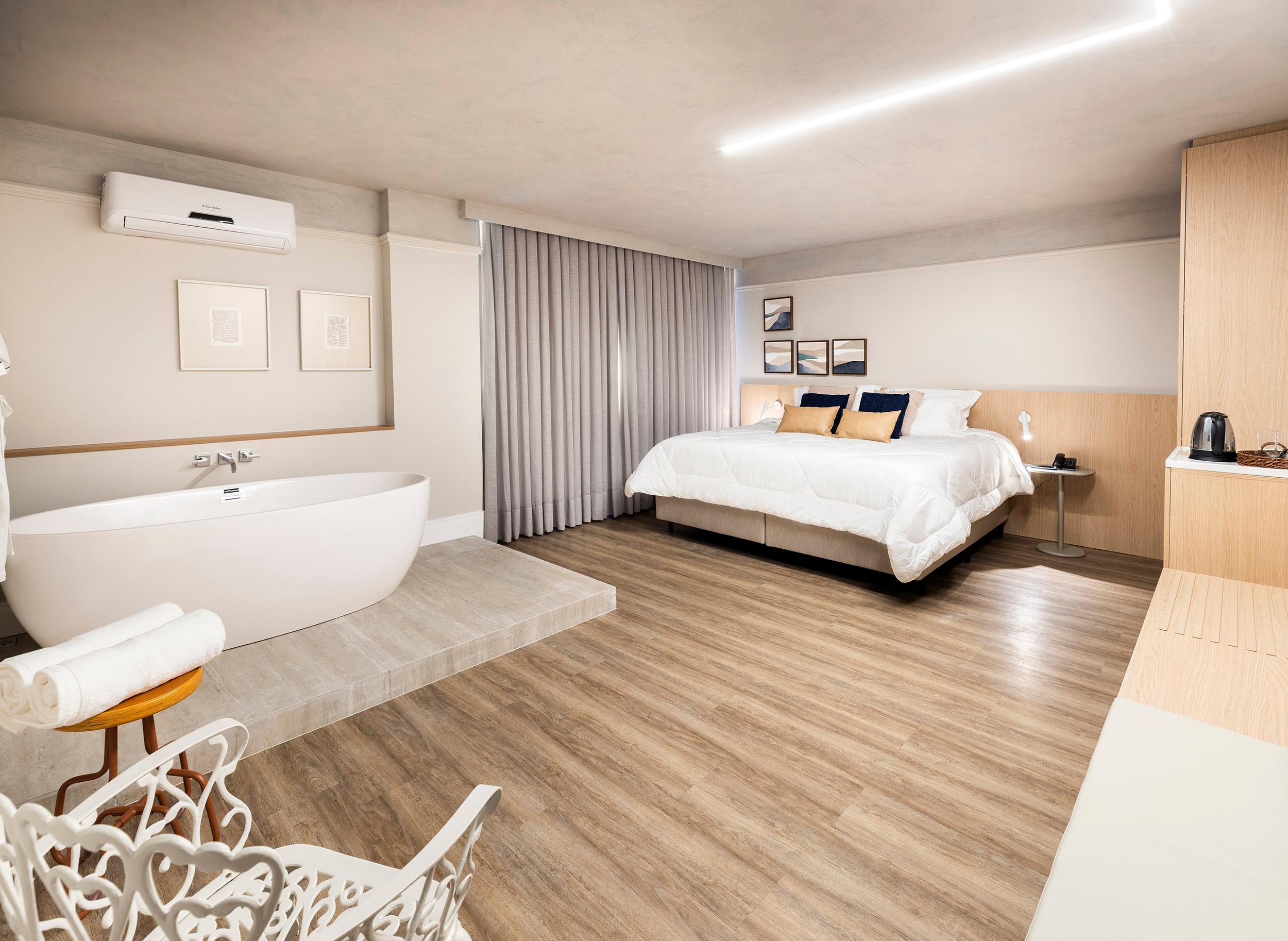 غرفة ديلوكس بسرير مزدوج، HM Hotel 4/8