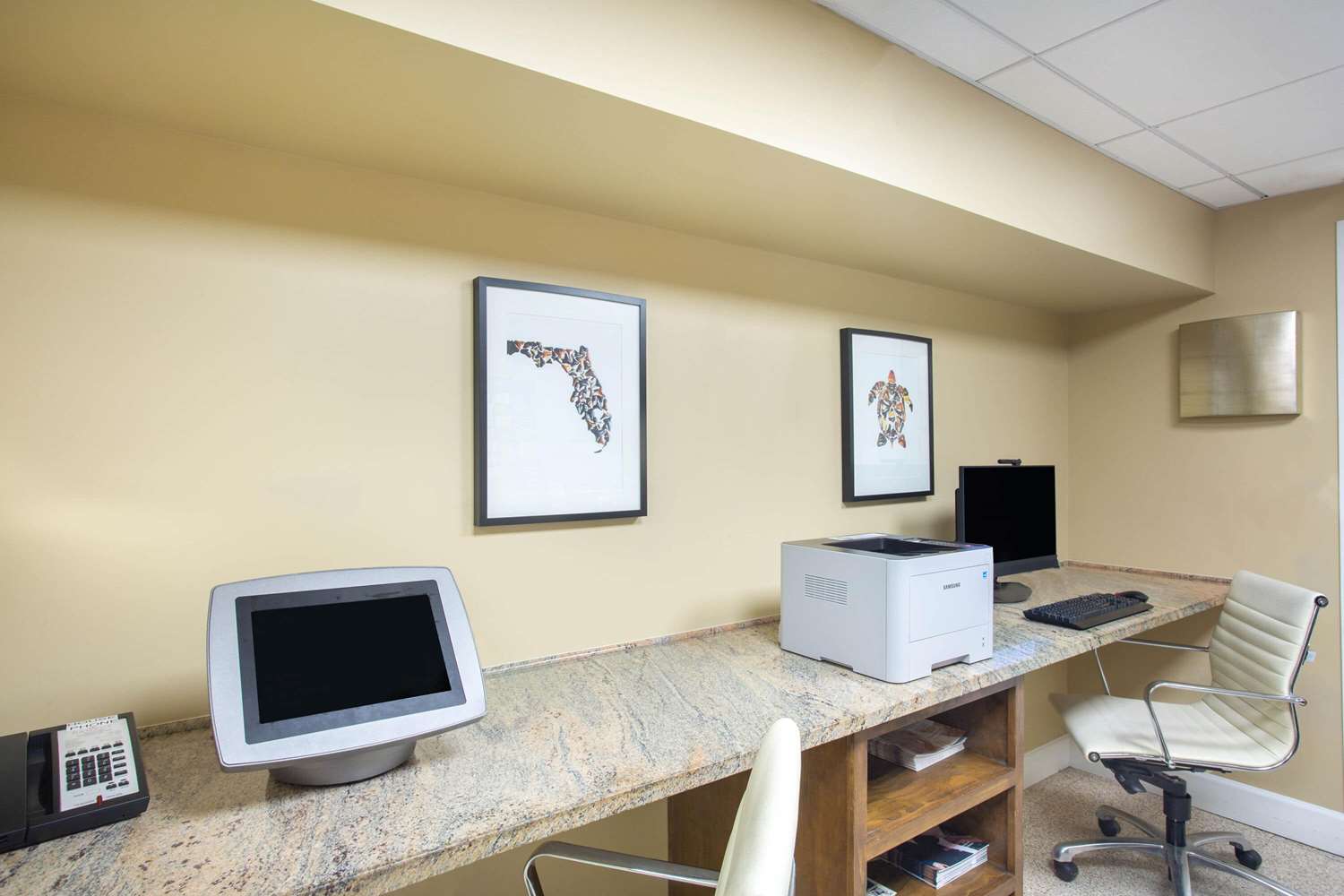 work area