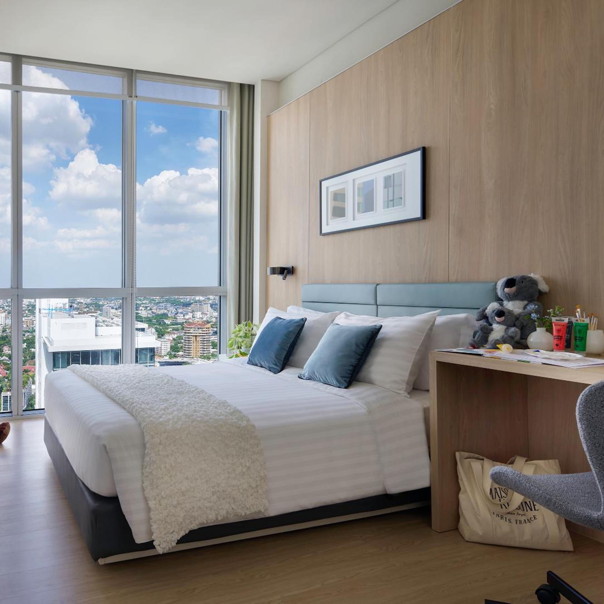 غرفة تنفيذية بسرير كينج بغرفتي نوم، Somerset Sukhumvit Thonglor 3/7