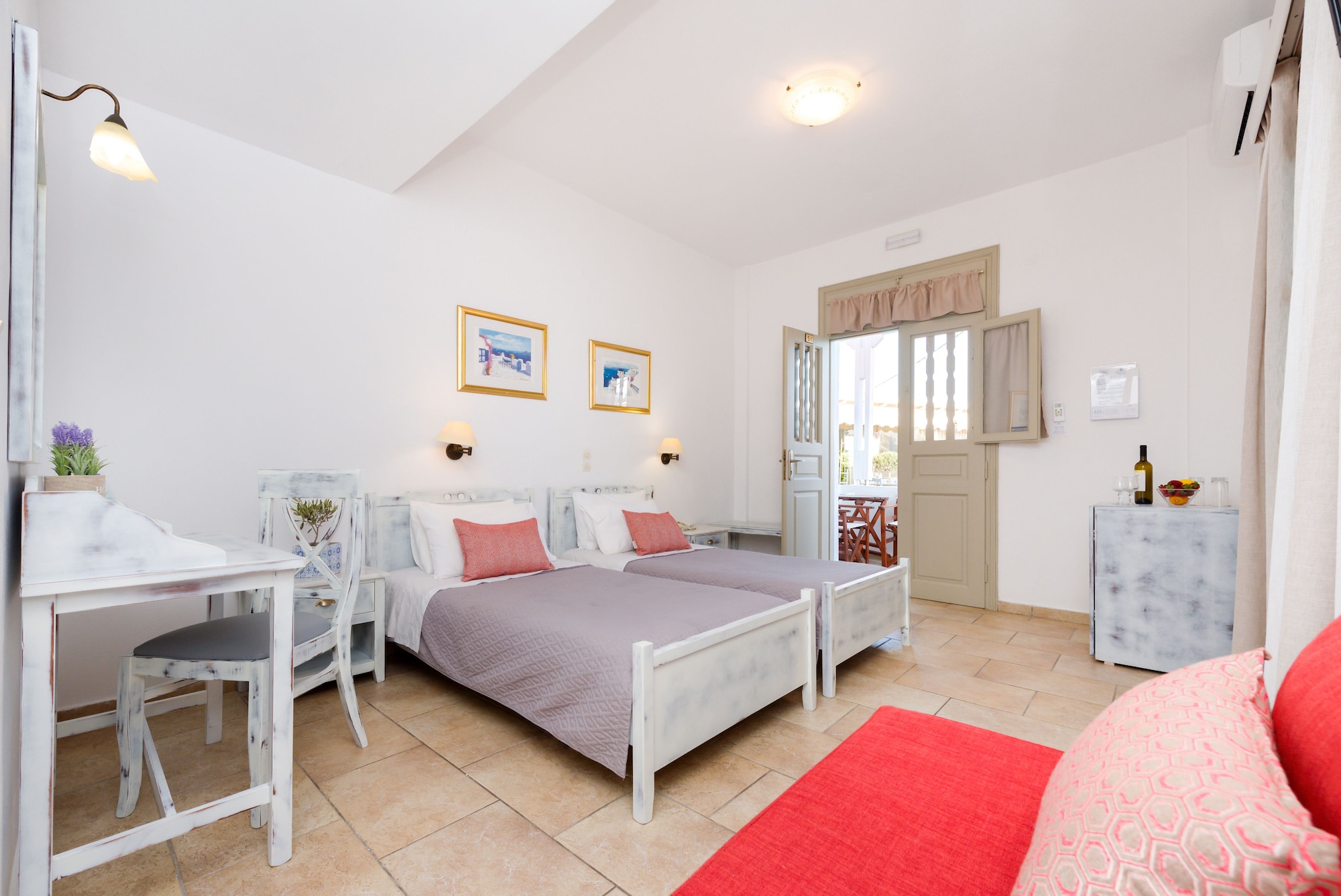 Room, Triple, Mathios Village 5/10